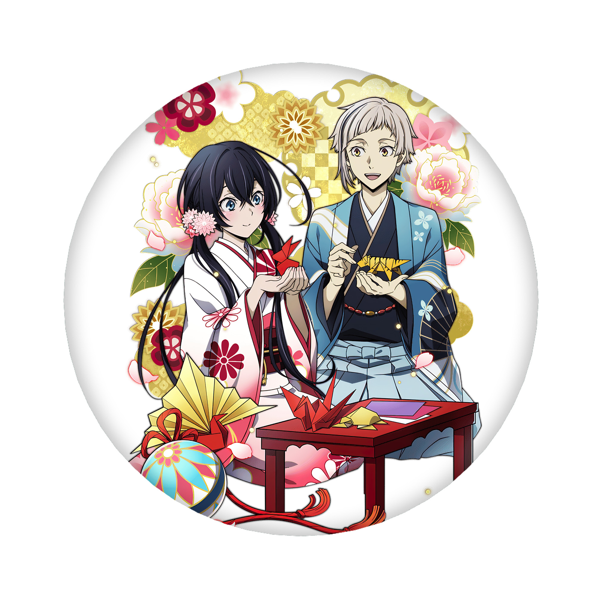 （画像用） 文豪ストレイドッグス Bungo Stray Dogs 6cm 缶バッジ 複数セット