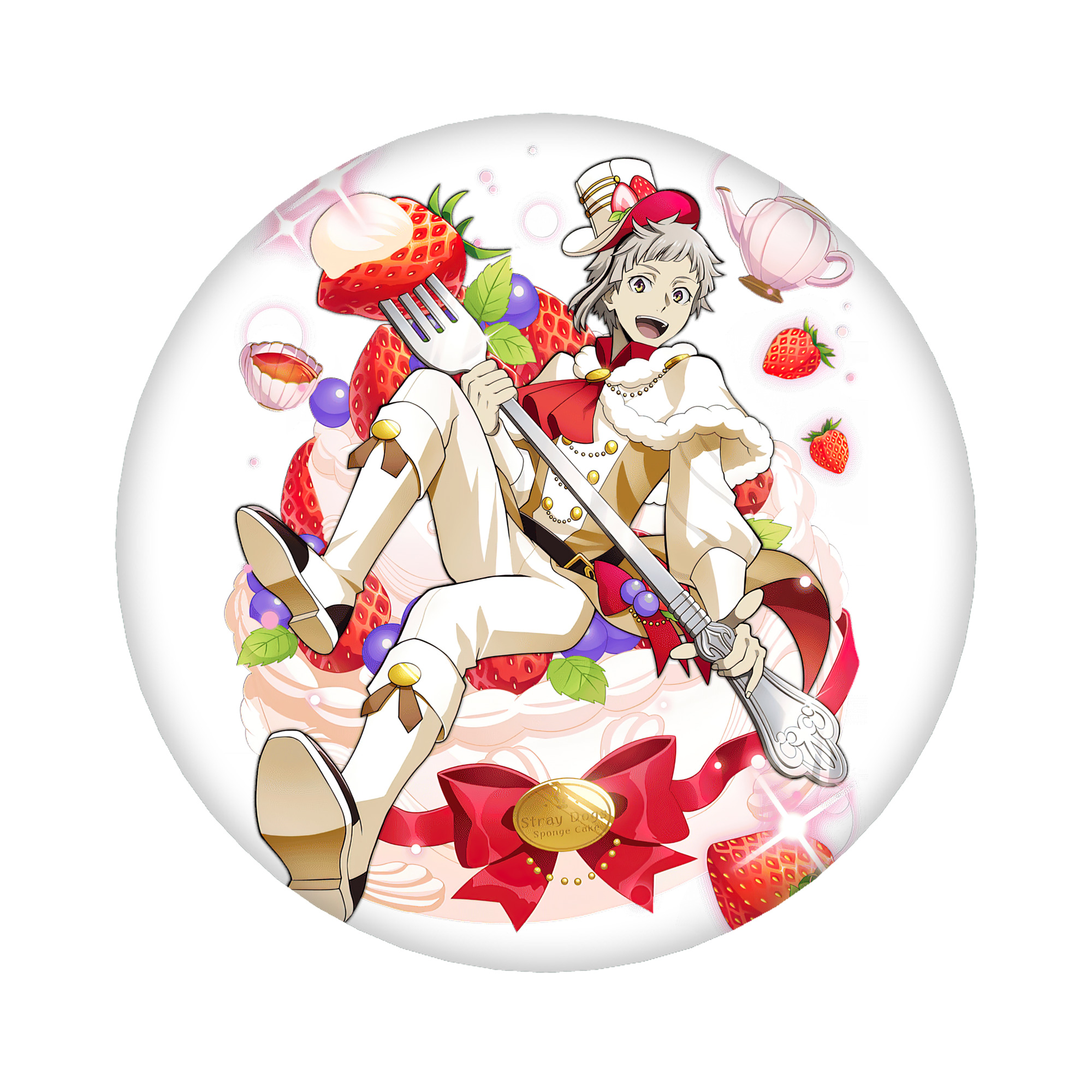 （画像用） 文豪ストレイドッグス Bungo Stray Dogs 6cm 缶バッジ 複数セット