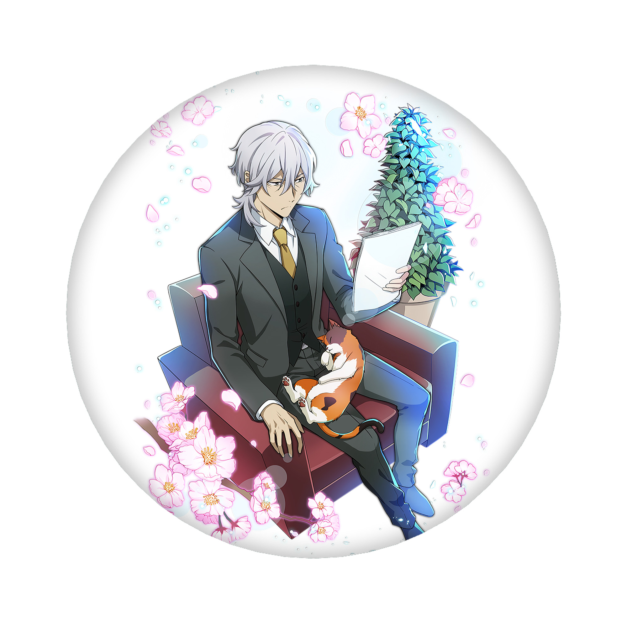 （画像用） 文豪ストレイドッグス Bungo Stray Dogs 6cm 缶バッジ 複数セット
