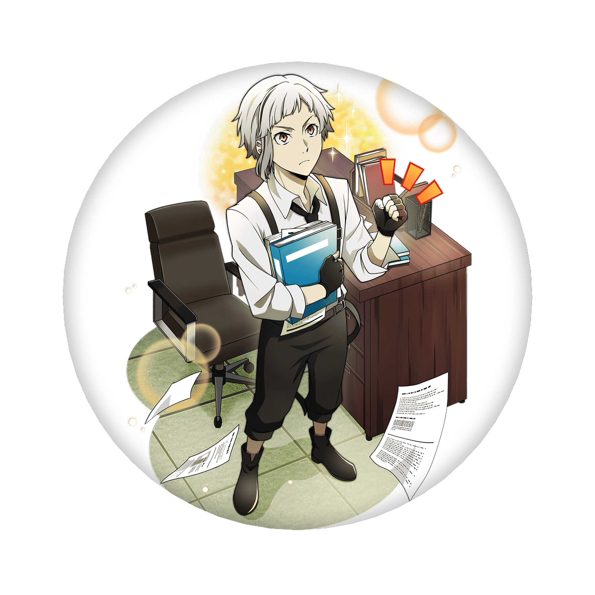 （画像用） 文豪ストレイドッグス Bungo Stray Dogs 6cm 缶バッジ 複数セット