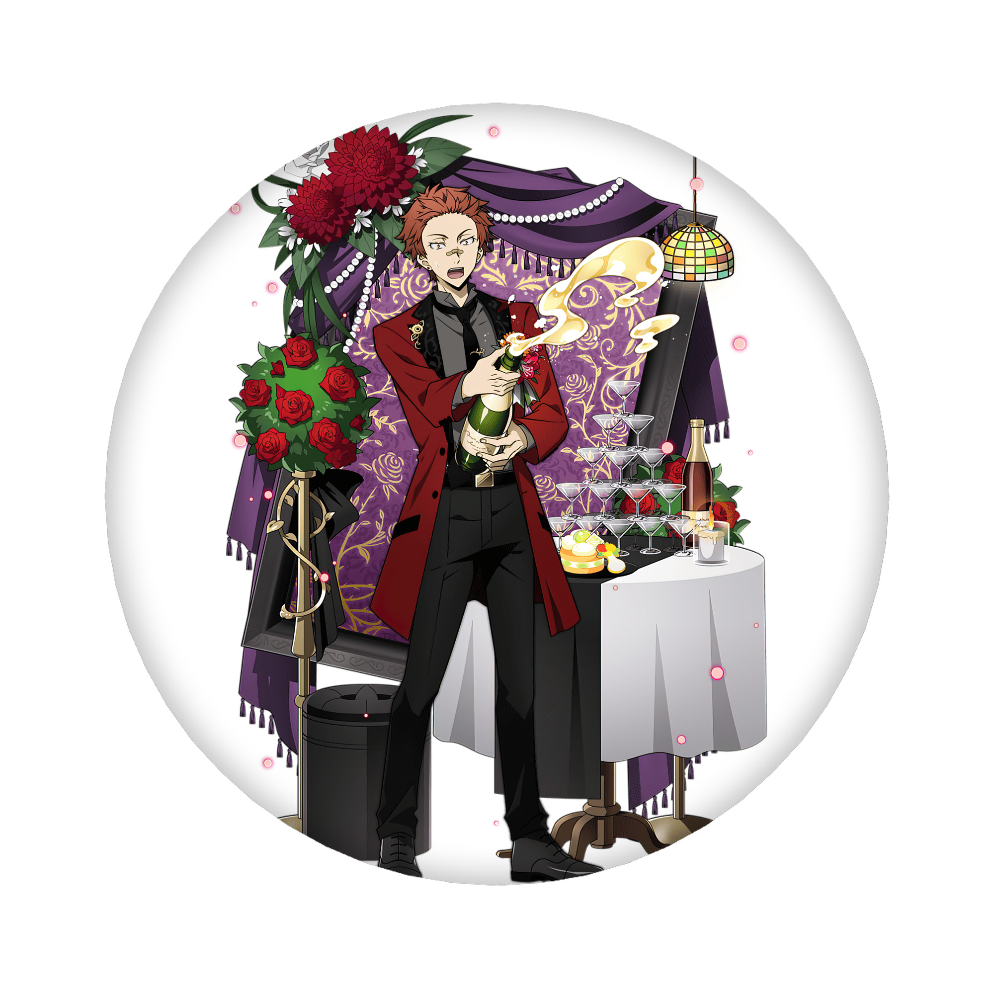 （画像用） 文豪ストレイドッグス Bungo Stray Dogs 6cm 缶バッジ 複数セット