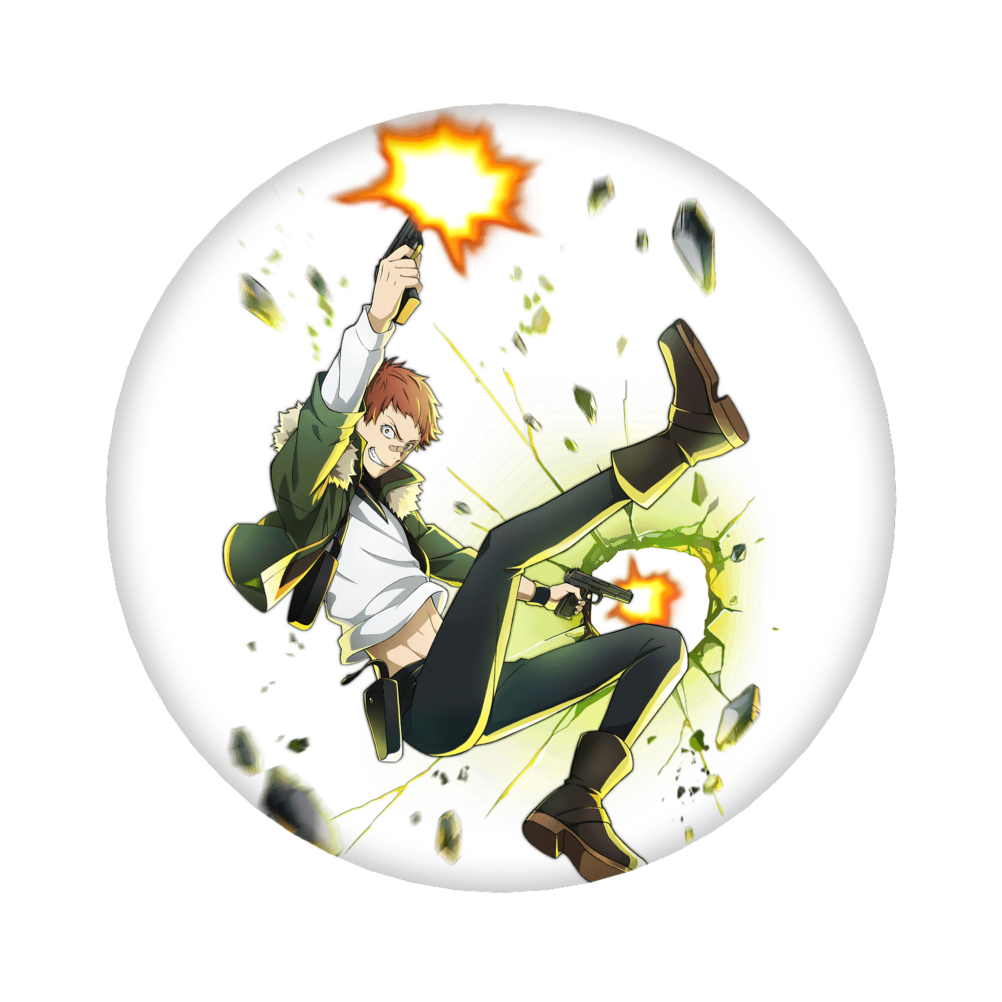 （画像用） 文豪ストレイドッグス Bungo Stray Dogs 6cm 缶バッジ 複数セット