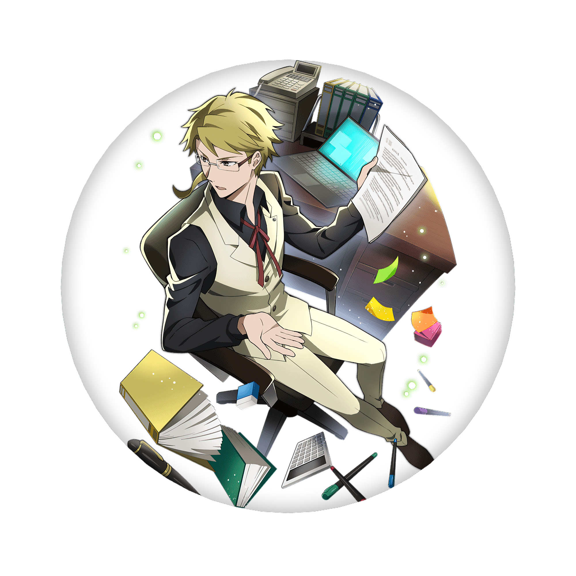 （画像用） 文豪ストレイドッグス Bungo Stray Dogs 6cm 缶バッジ 複数セット