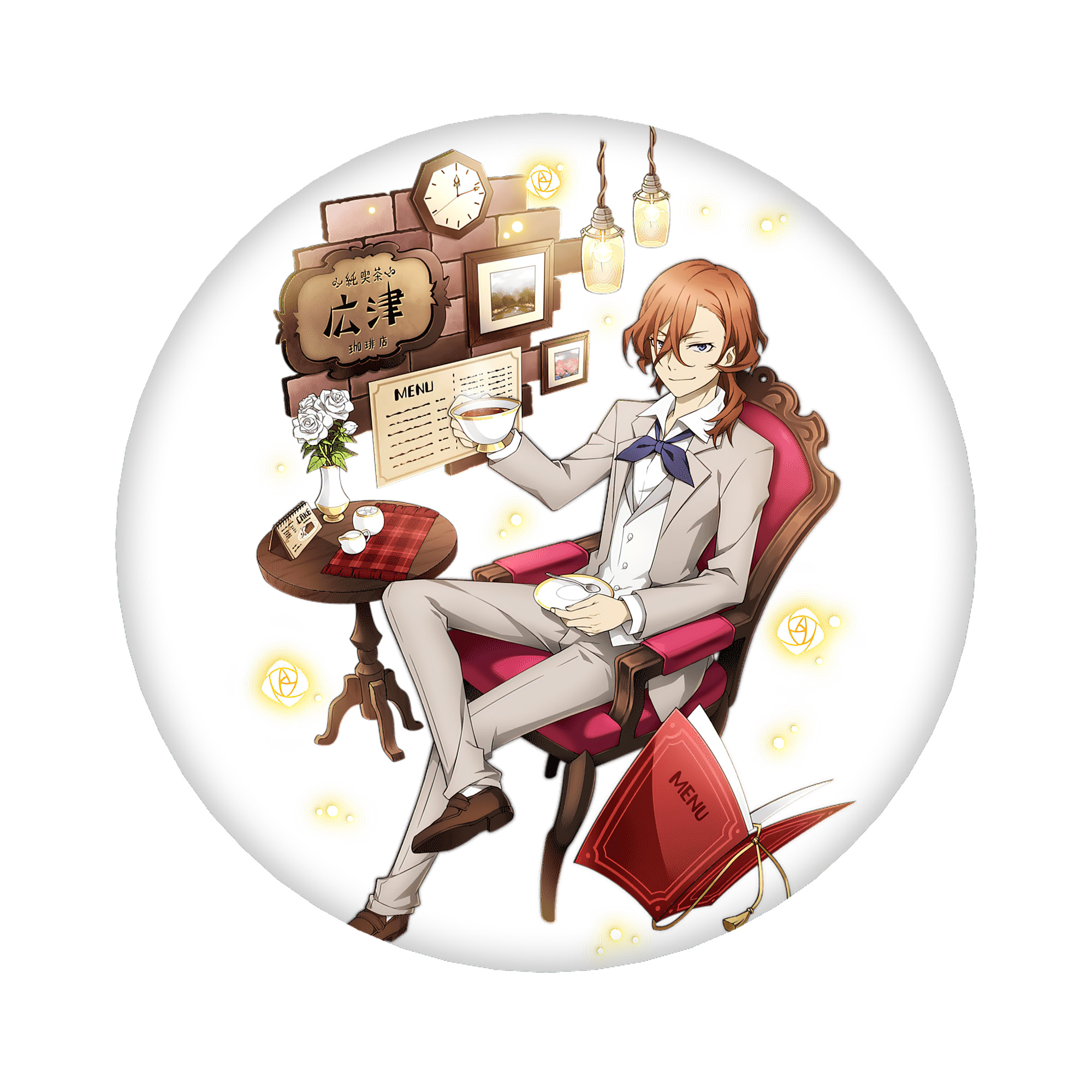 （画像用） 文豪ストレイドッグス Bungo Stray Dogs 6cm 缶バッジ 複数セット