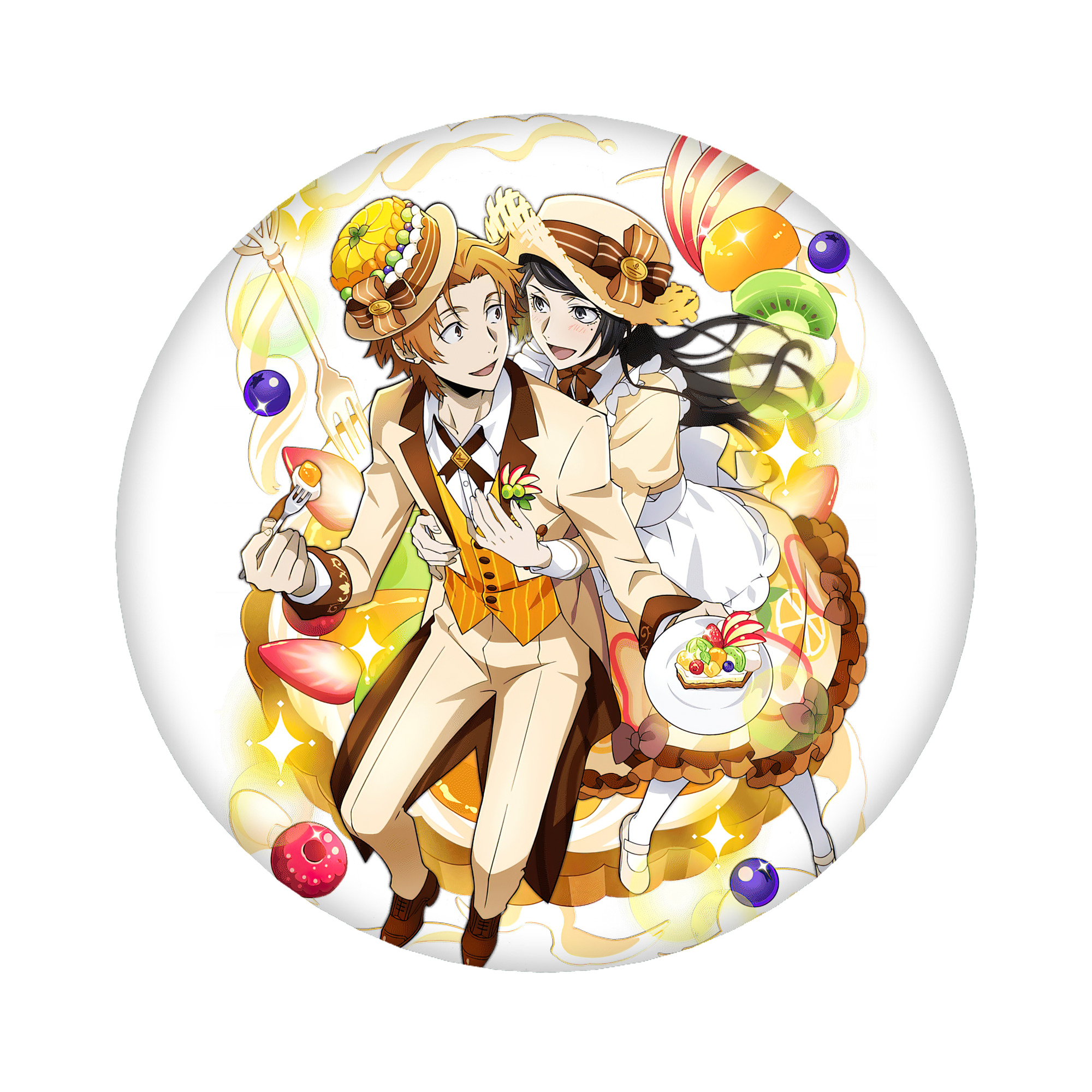 （画像用） 文豪ストレイドッグス Bungo Stray Dogs 6cm 缶バッジ 複数セット