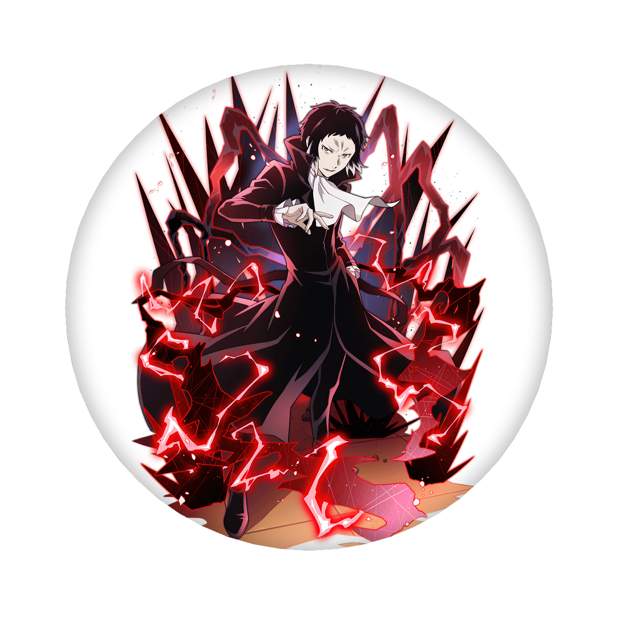 （画像用） 文豪ストレイドッグス Bungo Stray Dogs 6cm 缶バッジ 複数セット