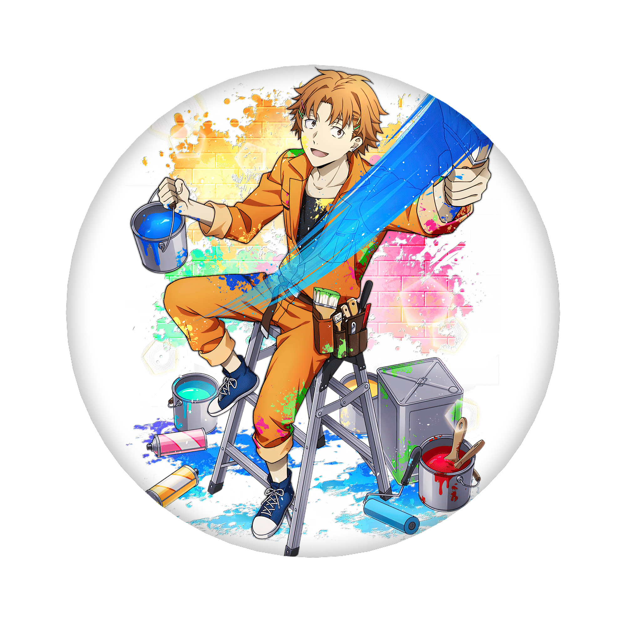 （画像用） 文豪ストレイドッグス Bungo Stray Dogs 6cm 缶バッジ 複数セット
