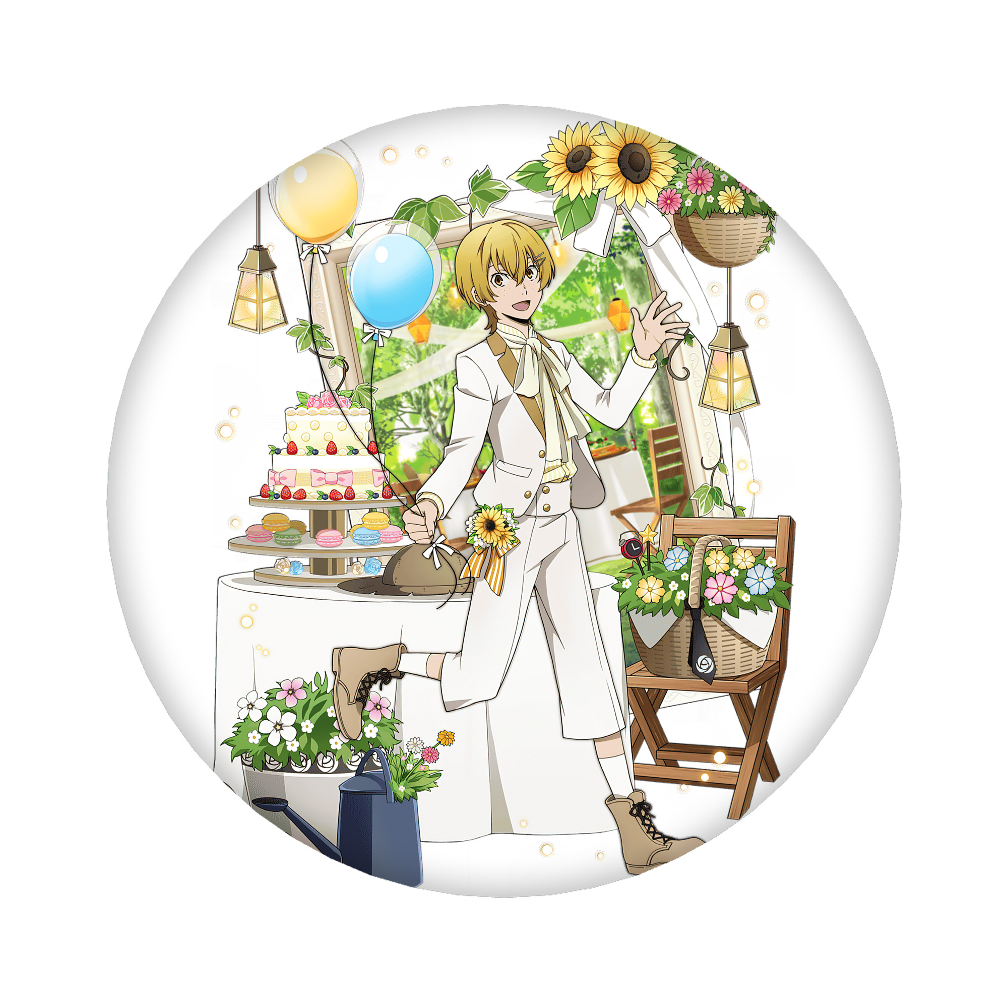 （画像用） 文豪ストレイドッグス Bungo Stray Dogs 6cm 缶バッジ 複数セット