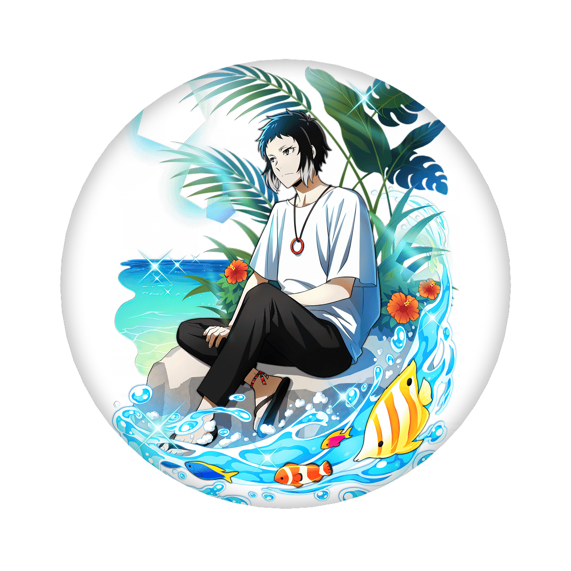（画像用） 文豪ストレイドッグス Bungo Stray Dogs 6cm 缶バッジ 複数セット