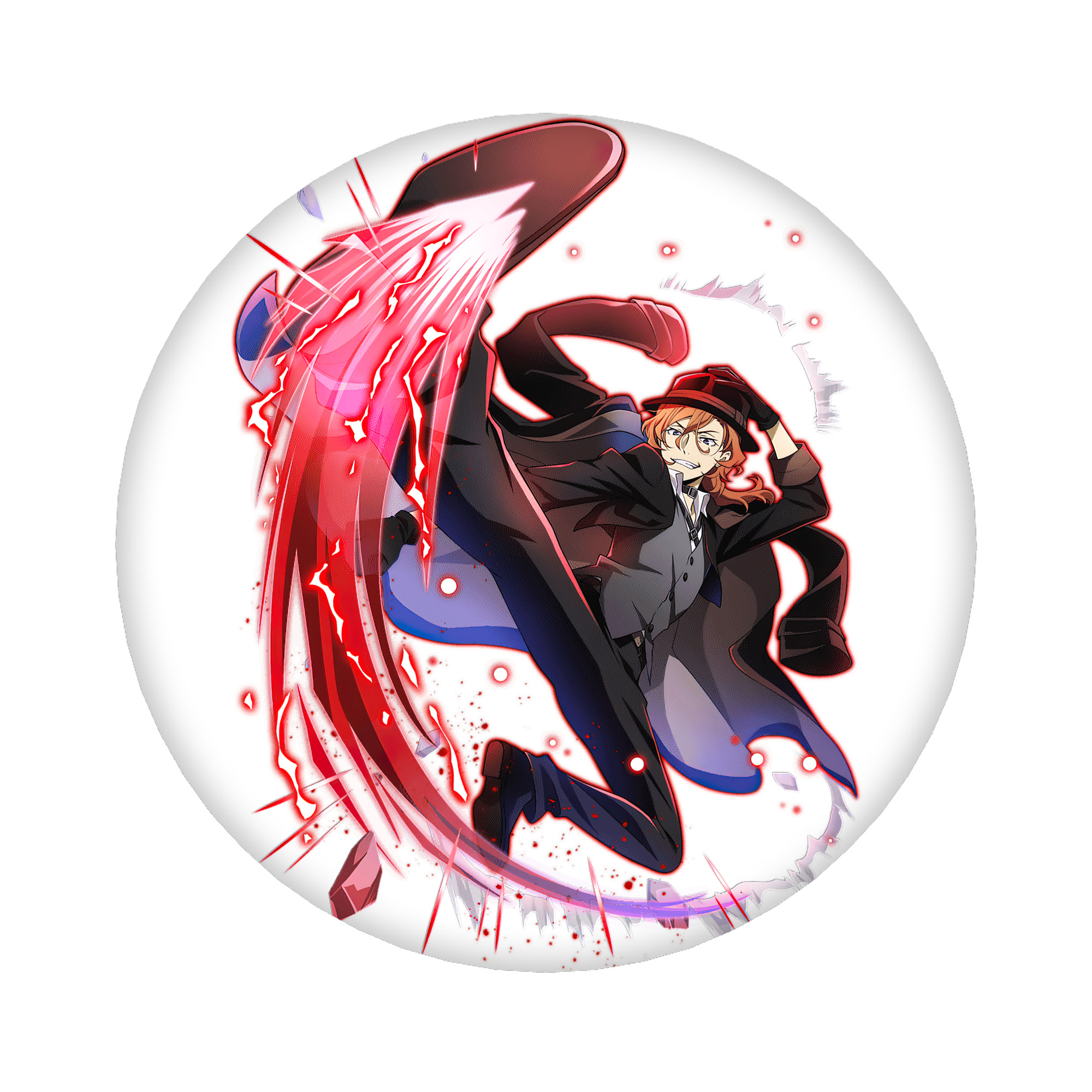 （画像用） 文豪ストレイドッグス Bungo Stray Dogs 6cm 缶バッジ 複数セット