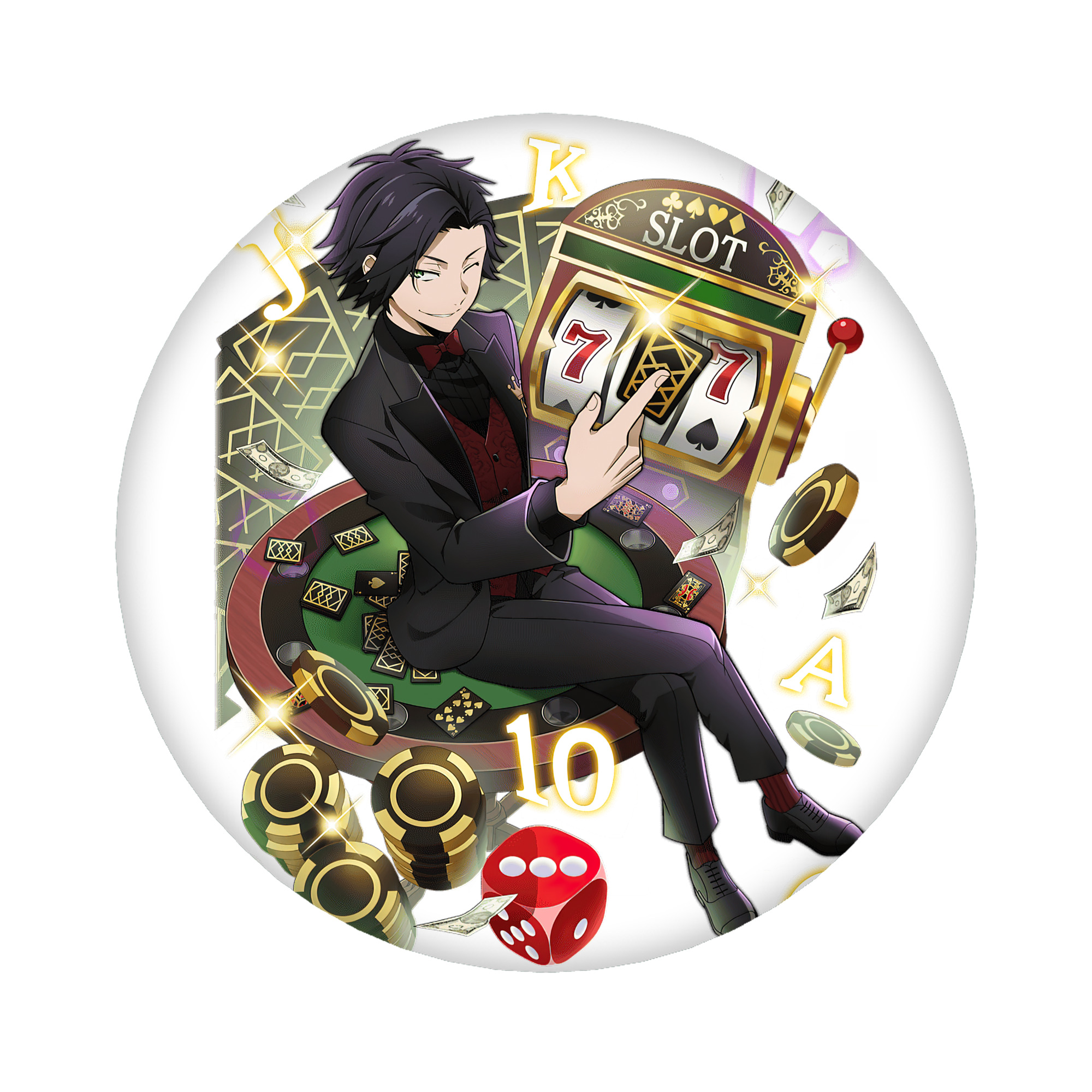 （画像用） 文豪ストレイドッグス Bungo Stray Dogs 6cm 缶バッジ 複数セット