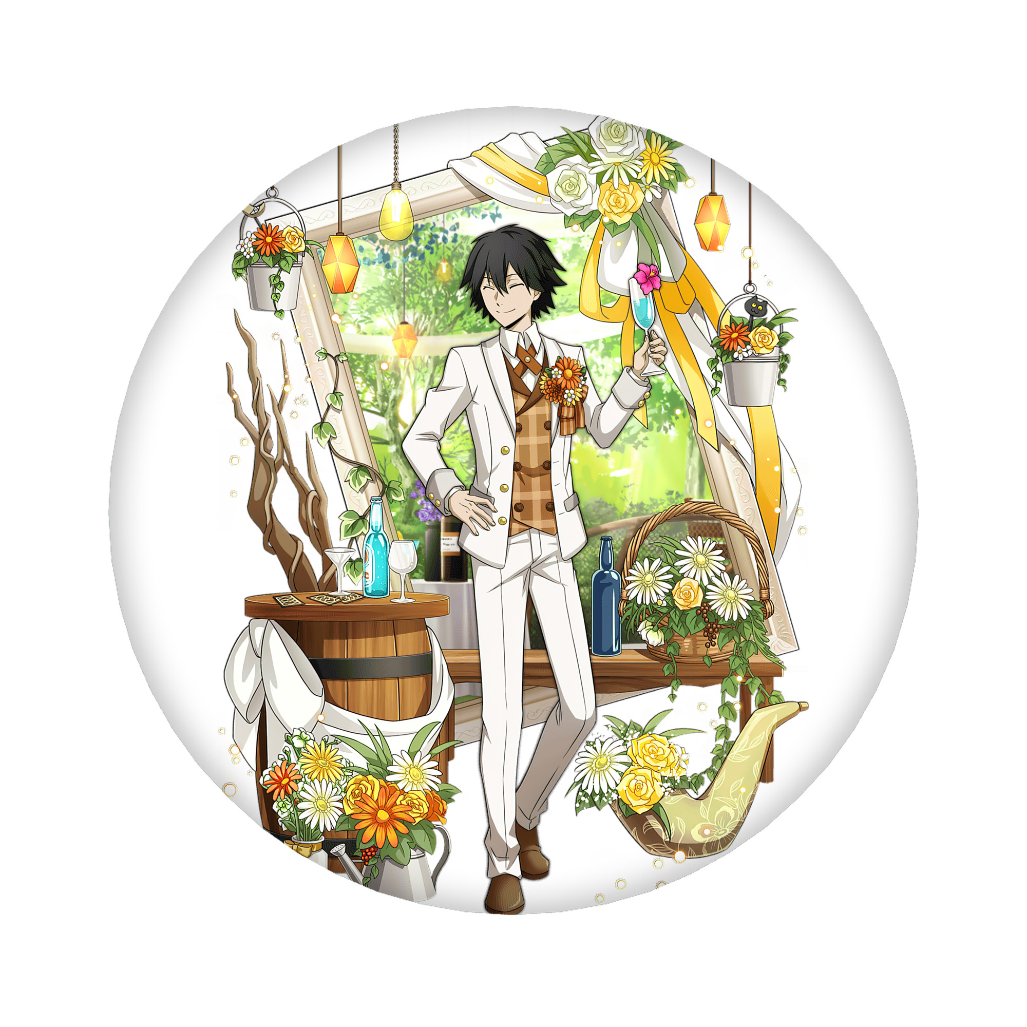（画像用） 文豪ストレイドッグス Bungo Stray Dogs 6cm 缶バッジ 複数セット