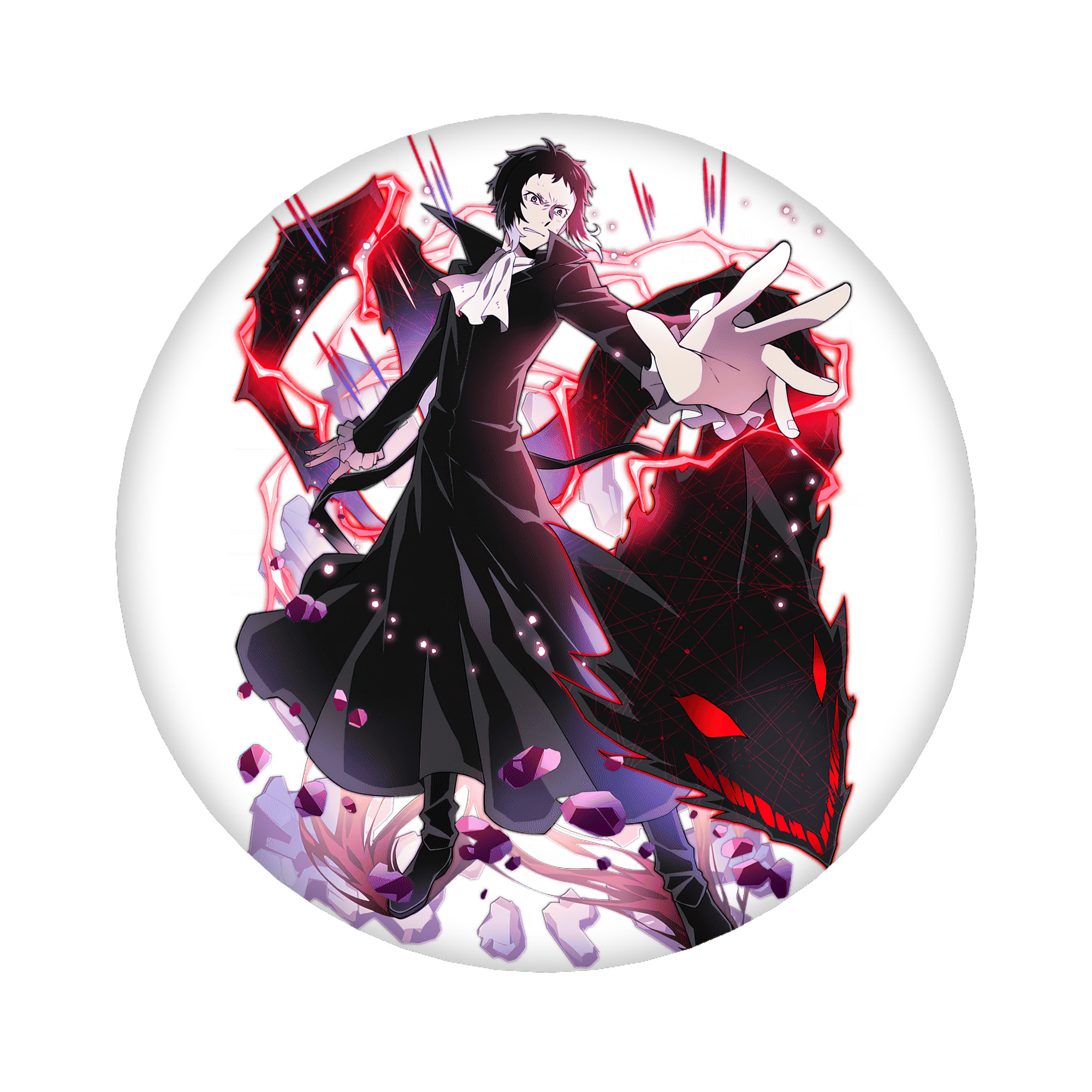 （画像用） 文豪ストレイドッグス Bungo Stray Dogs 6cm 缶バッジ 複数セット