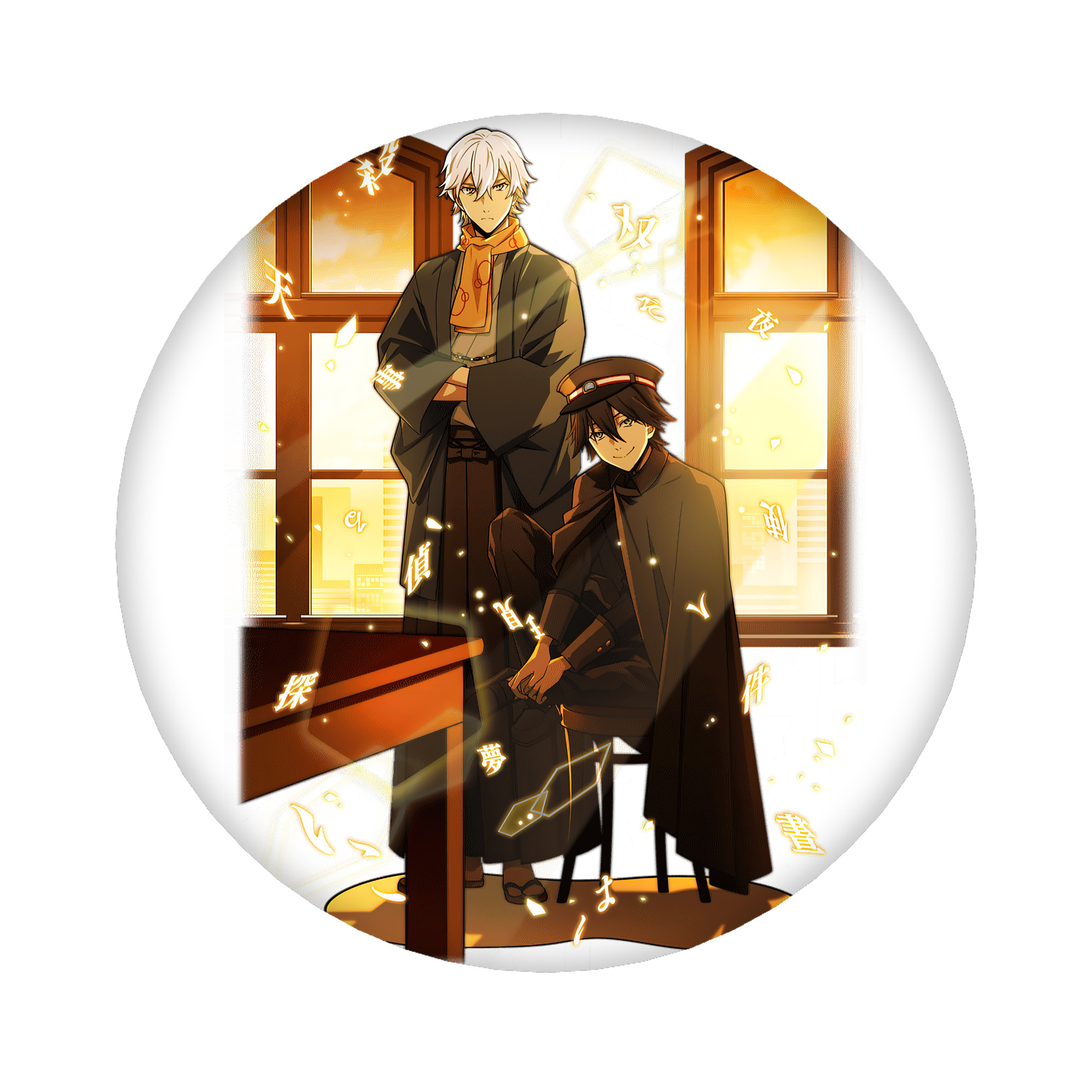 （画像用） 文豪ストレイドッグス Bungo Stray Dogs 6cm 缶バッジ 複数セット