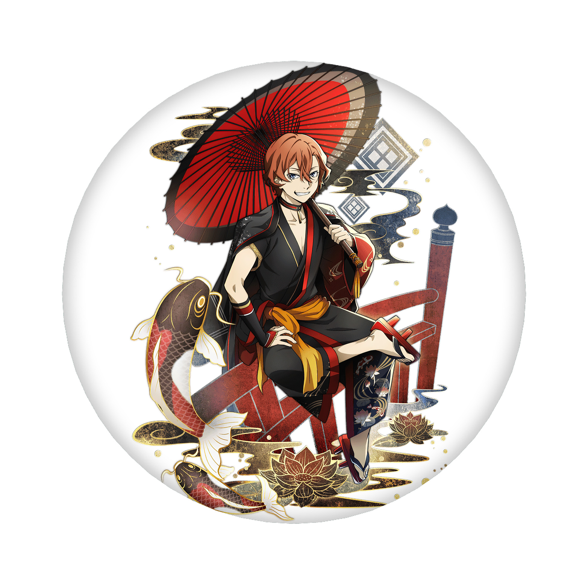 （画像用） 文豪ストレイドッグス Bungo Stray Dogs 6cm 缶バッジ 複数セット