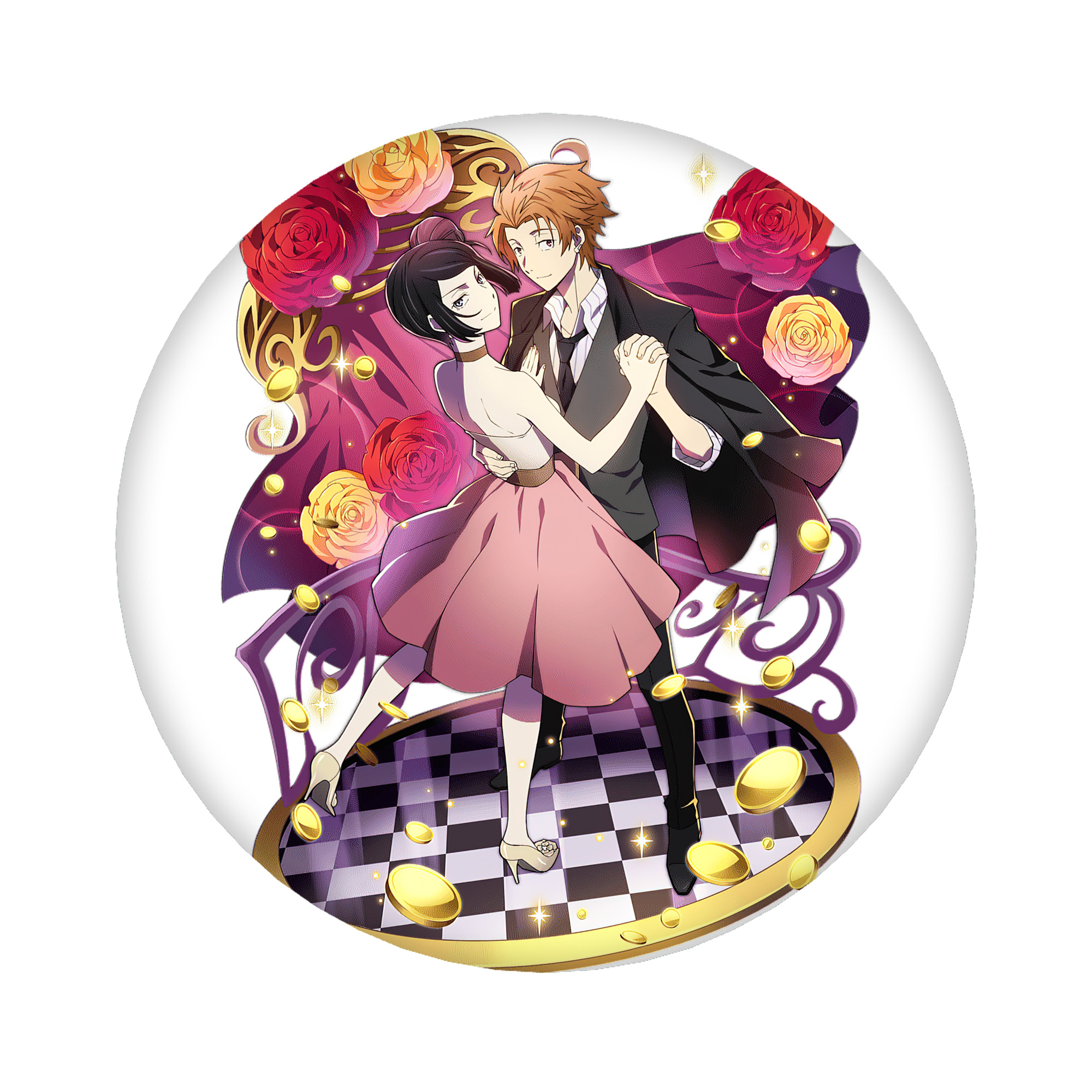 （画像用） 文豪ストレイドッグス Bungo Stray Dogs 6cm 缶バッジ 複数セット