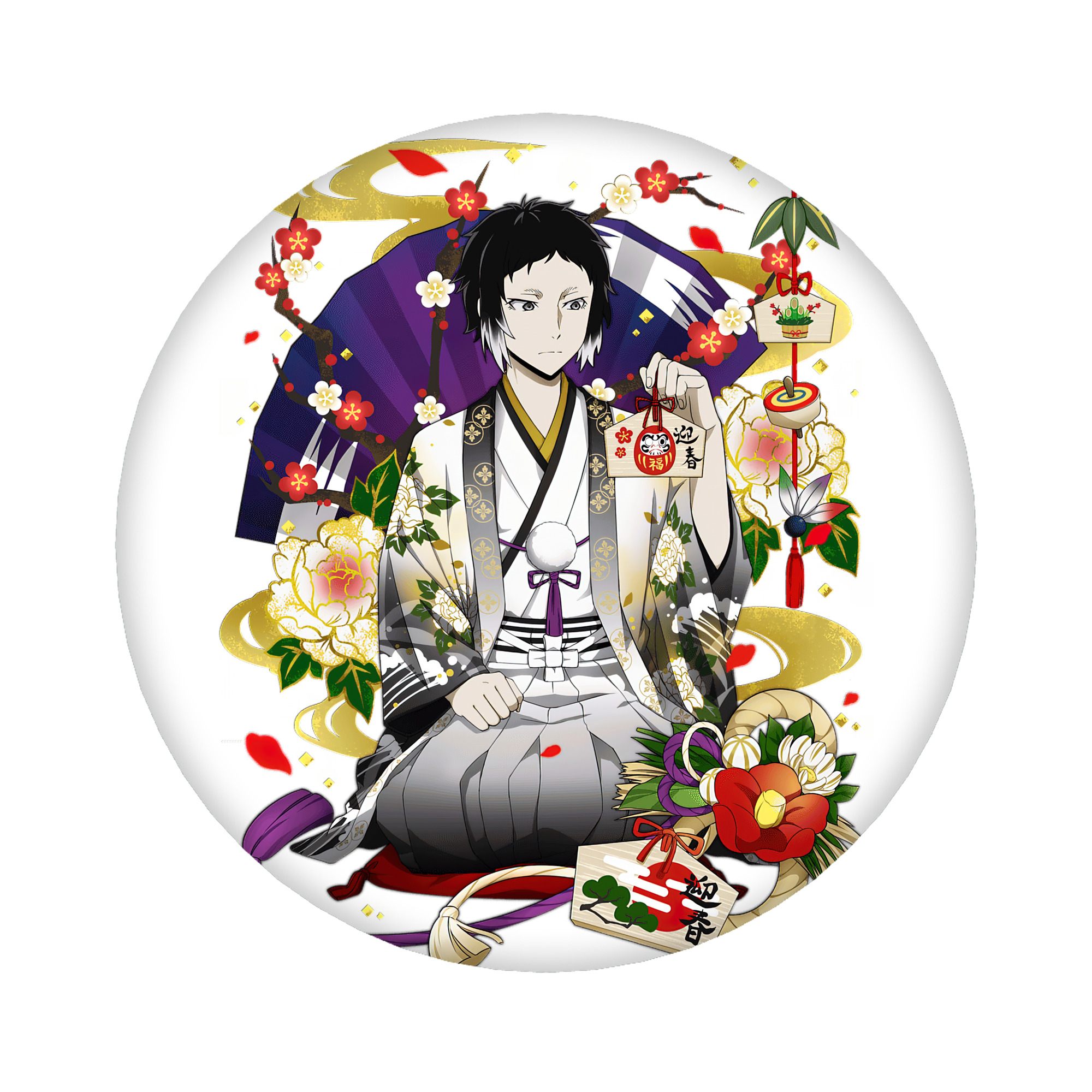 （画像用） 文豪ストレイドッグス Bungo Stray Dogs 6cm 缶バッジ 複数セット