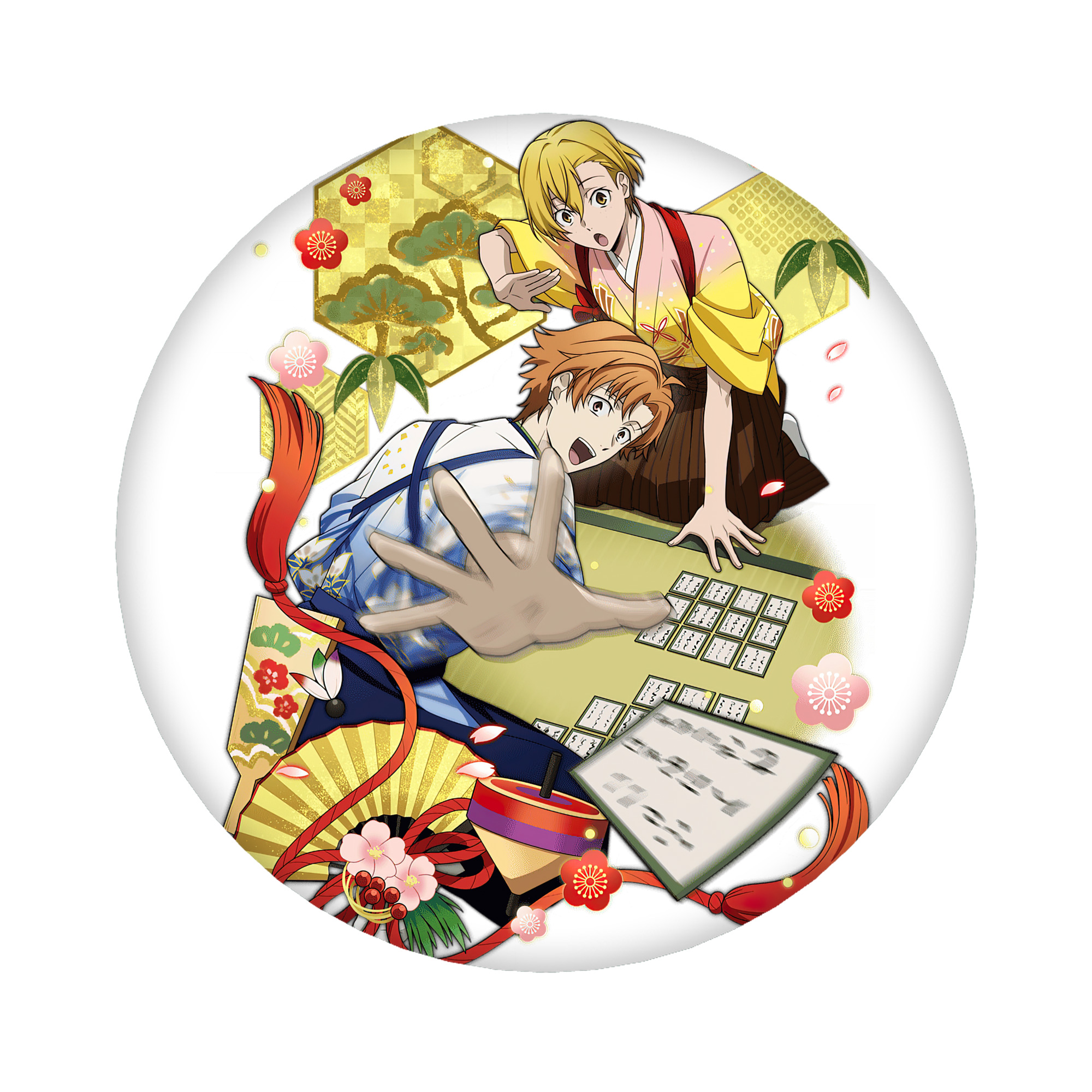 （画像用） 文豪ストレイドッグス Bungo Stray Dogs 6cm 缶バッジ 複数セット