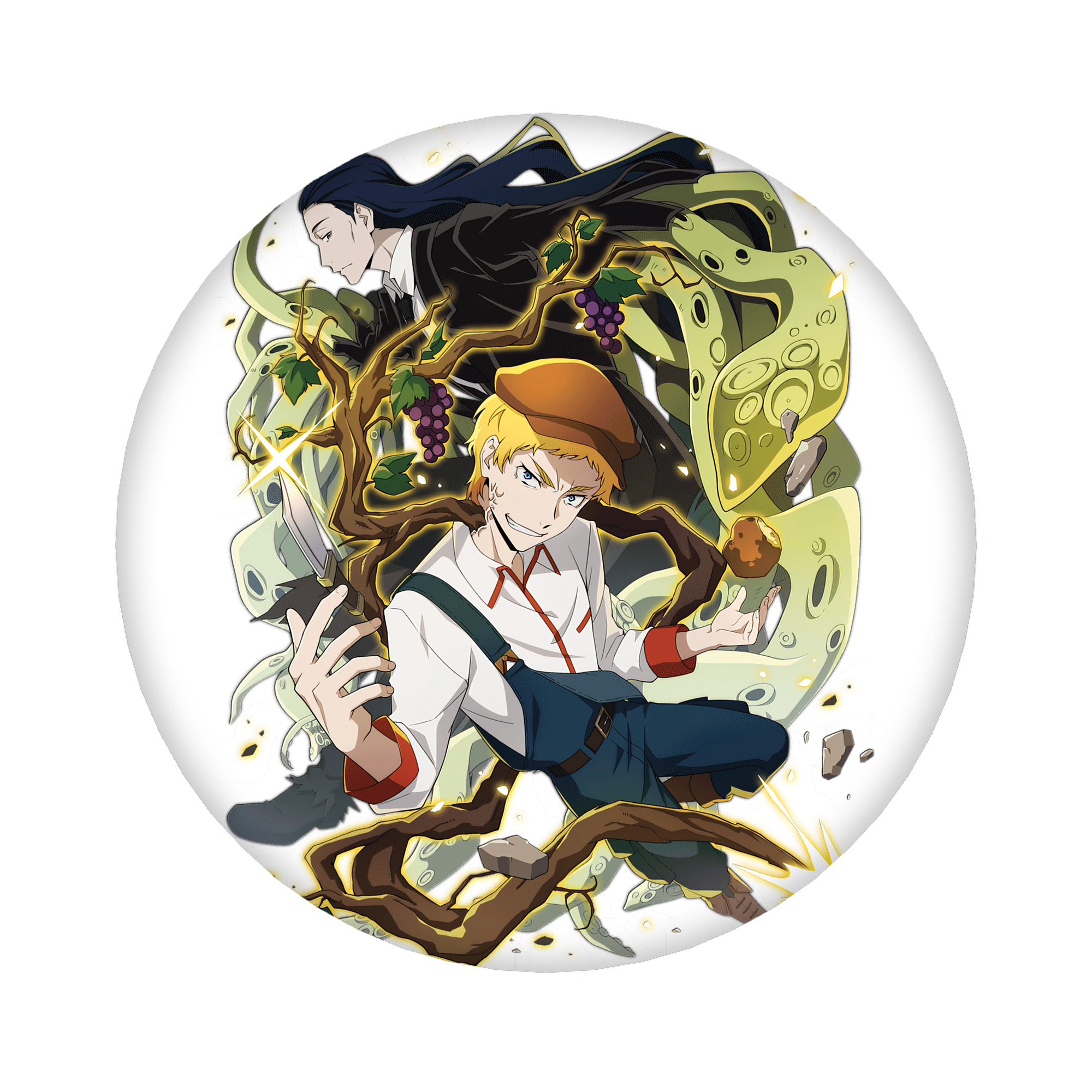 （画像用） 文豪ストレイドッグス Bungo Stray Dogs 6cm 缶バッジ 複数セット