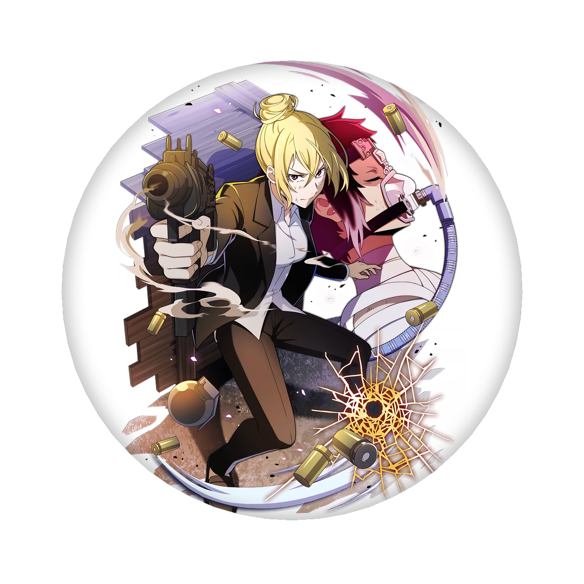 （画像用） 文豪ストレイドッグス Bungo Stray Dogs 6cm 缶バッジ 複数セット