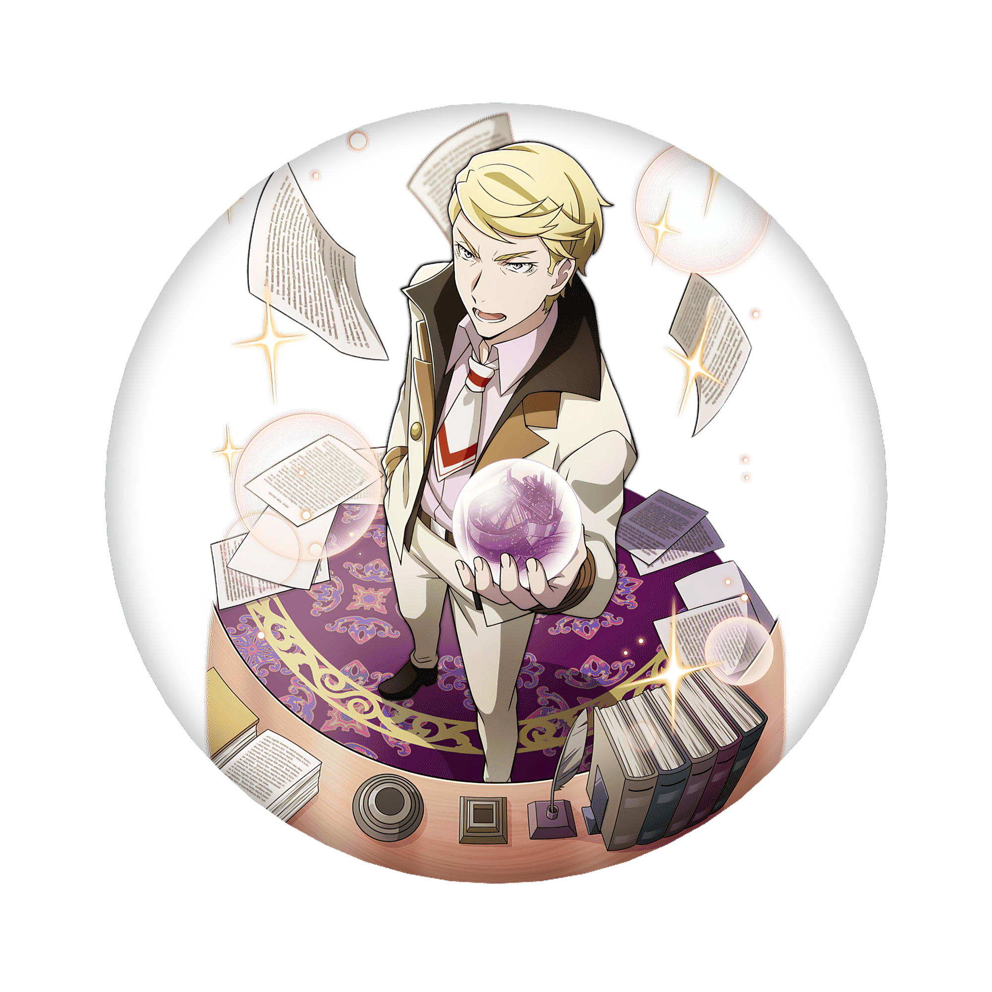 （画像用） 文豪ストレイドッグス Bungo Stray Dogs 6cm 缶バッジ 複数セット
