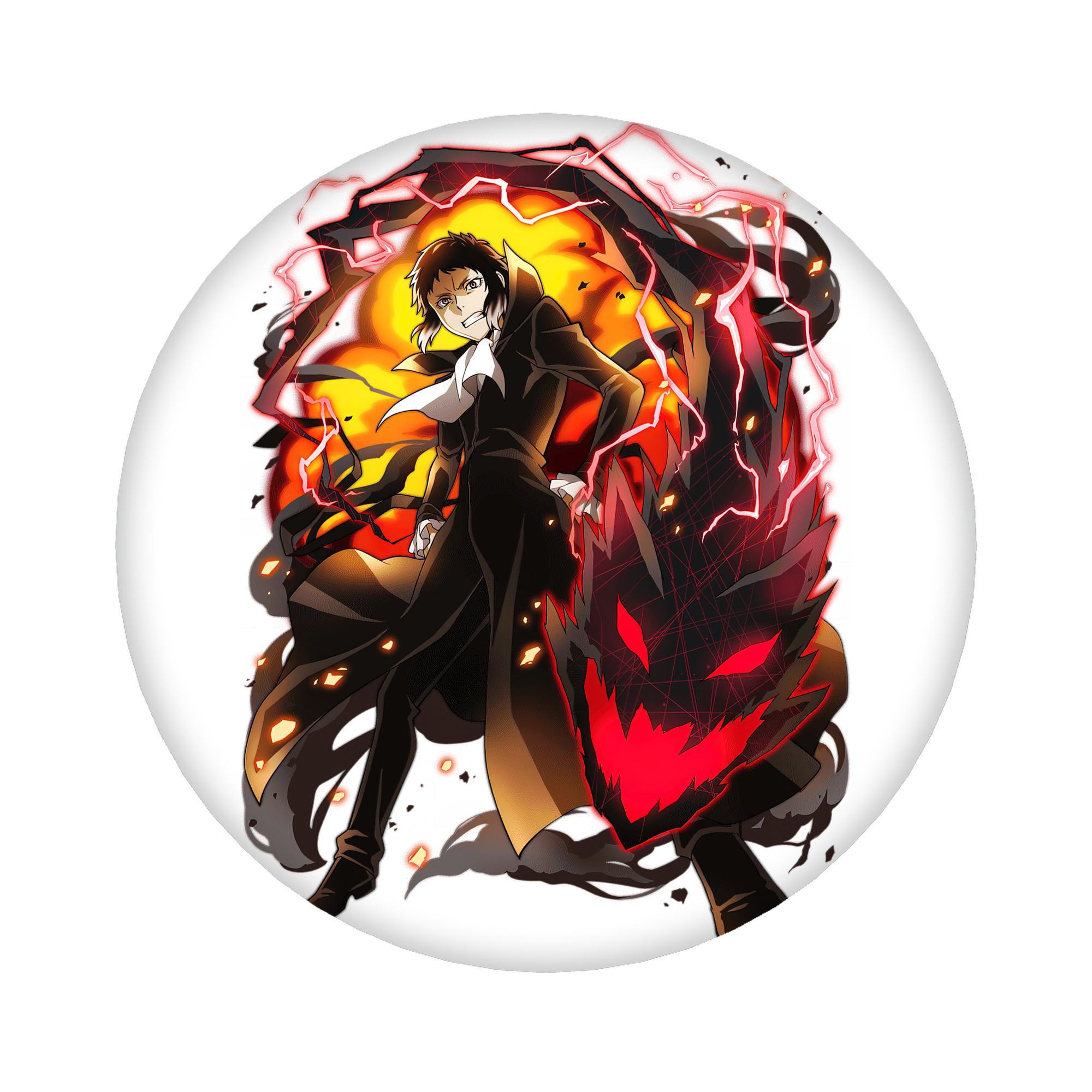 （画像用） 文豪ストレイドッグス Bungo Stray Dogs 6cm 缶バッジ 複数セット