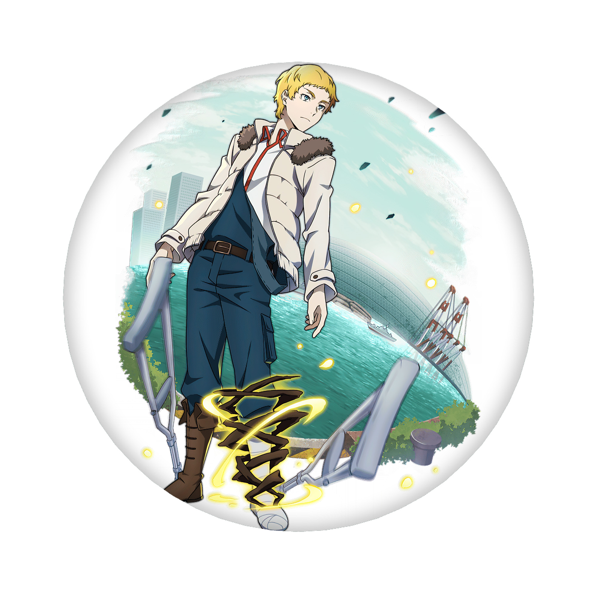 （画像用） 文豪ストレイドッグス Bungo Stray Dogs 6cm 缶バッジ 複数セット