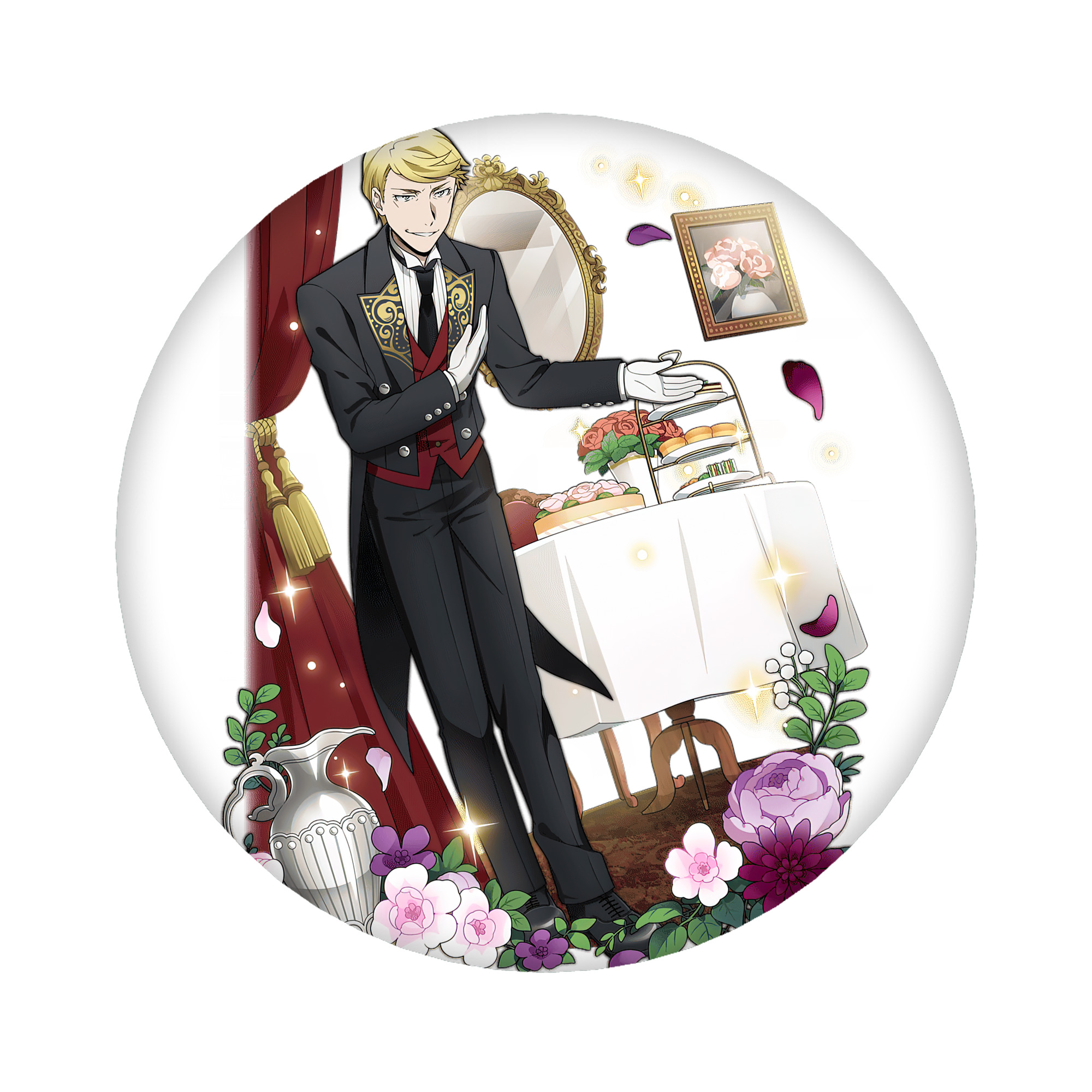 （画像用） 文豪ストレイドッグス Bungo Stray Dogs 6cm 缶バッジ 複数セット
