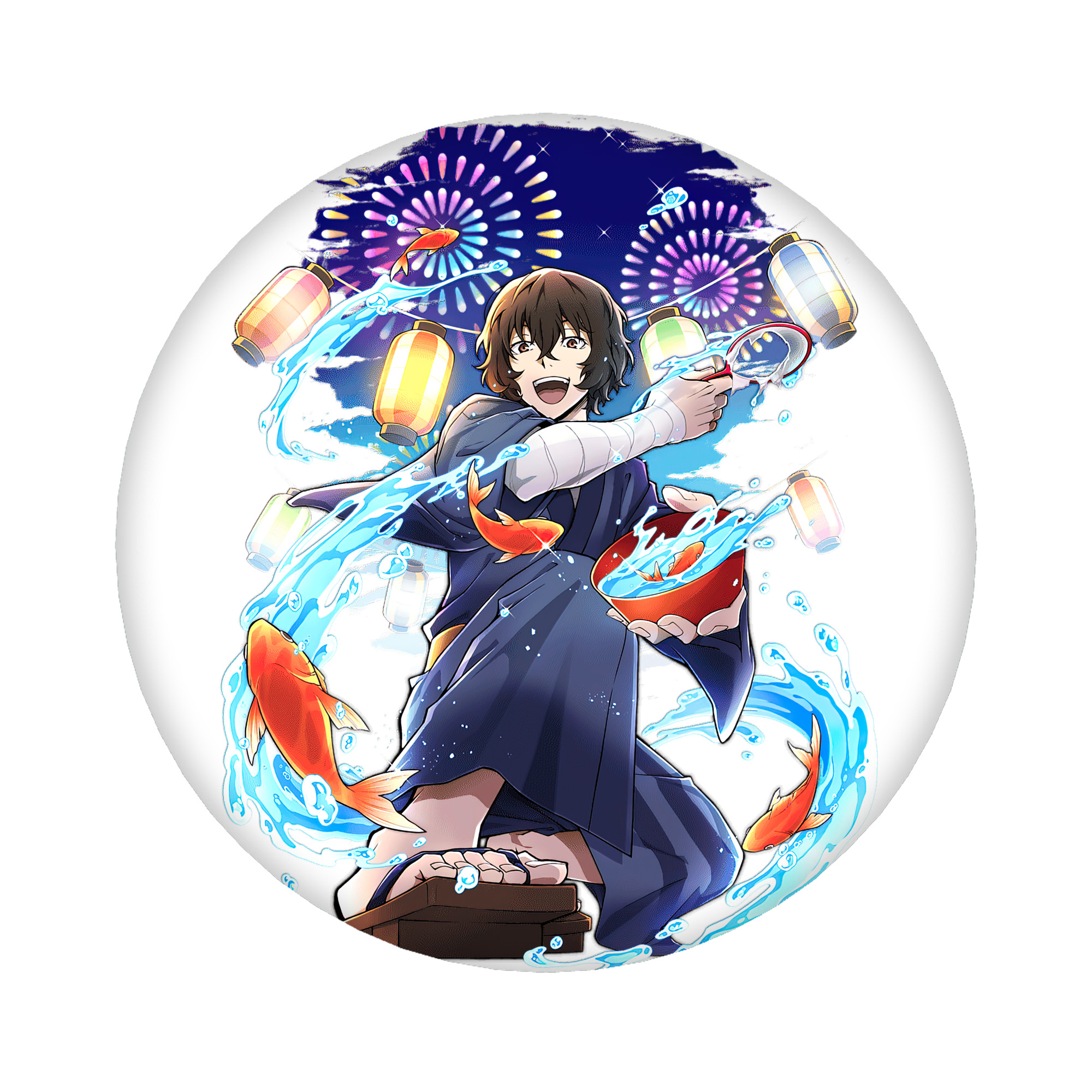 （画像用） 文豪ストレイドッグス Bungo Stray Dogs 6cm 缶バッジ 複数セット