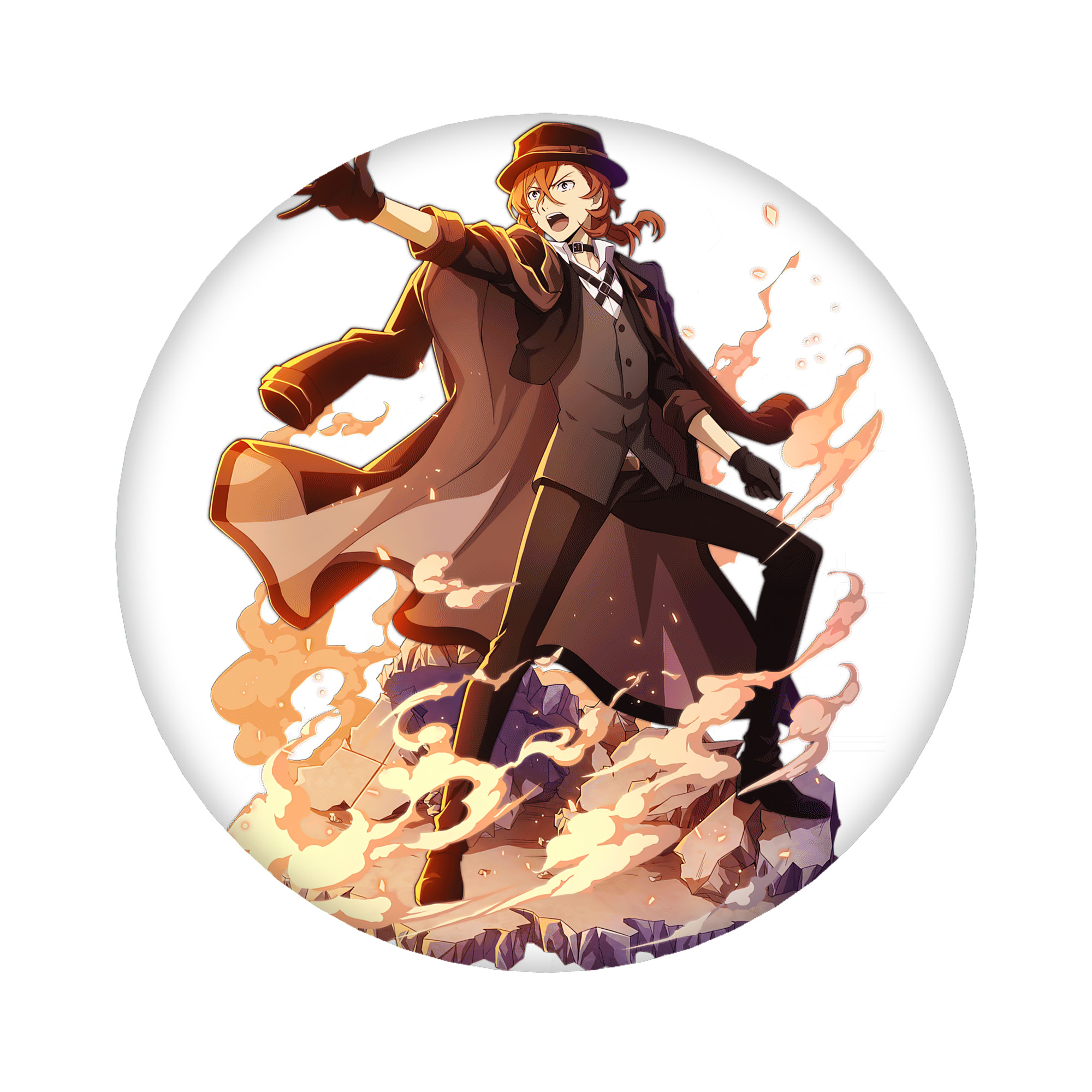 （画像用） 文豪ストレイドッグス Bungo Stray Dogs 6cm 缶バッジ 複数セット
