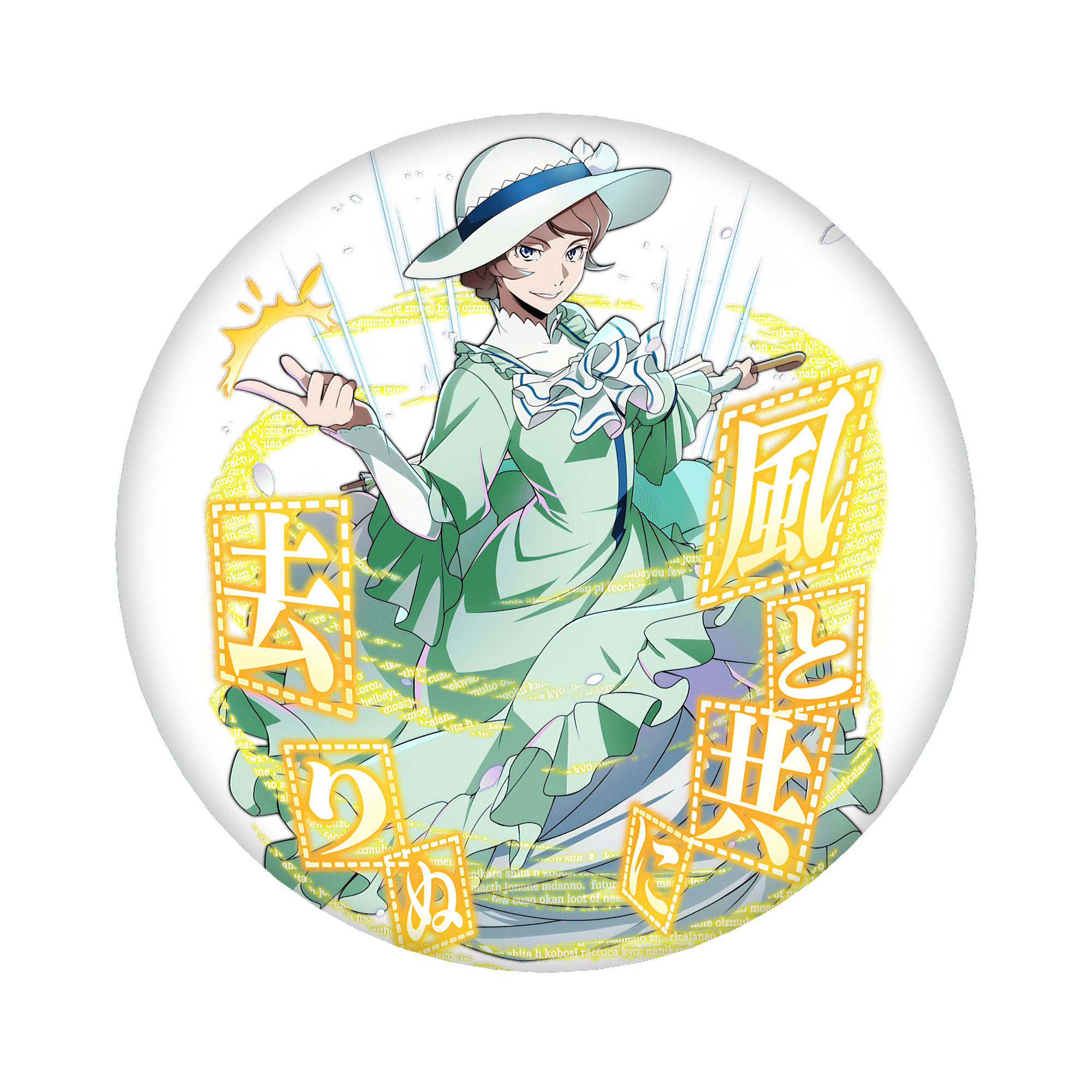 （画像用） 文豪ストレイドッグス Bungo Stray Dogs 6cm 缶バッジ 複数セット