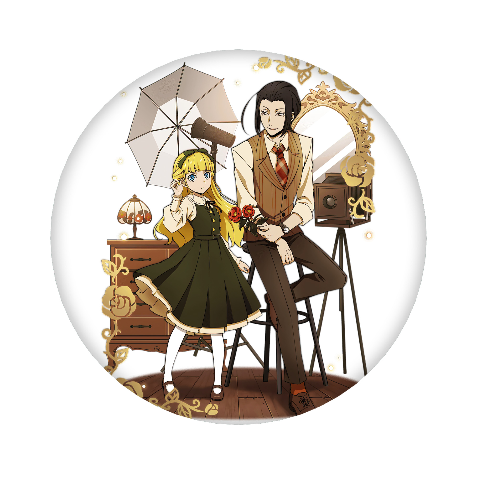 （画像用） 文豪ストレイドッグス Bungo Stray Dogs 6cm 缶バッジ 複数セット