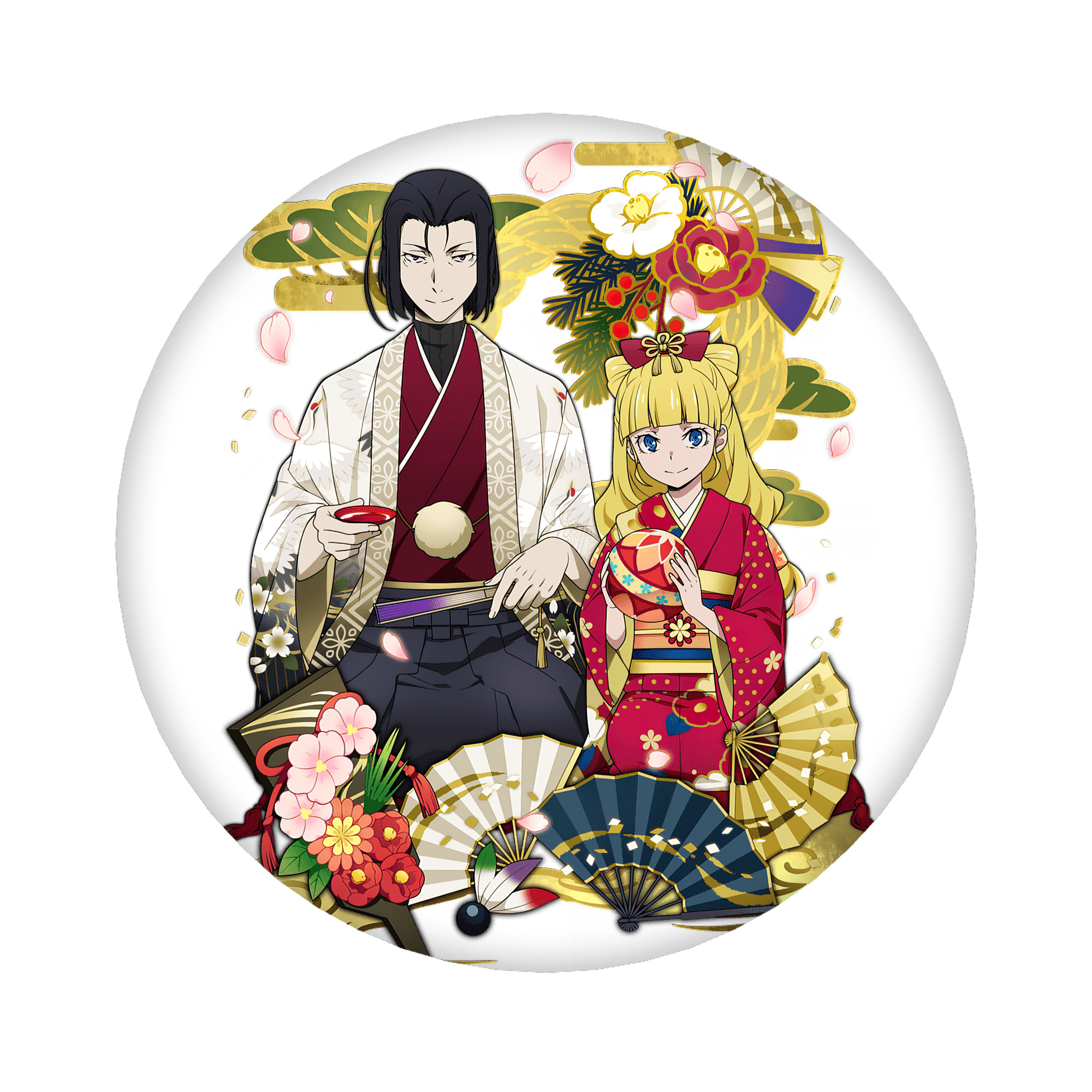 （画像用） 文豪ストレイドッグス Bungo Stray Dogs 6cm 缶バッジ 複数セット