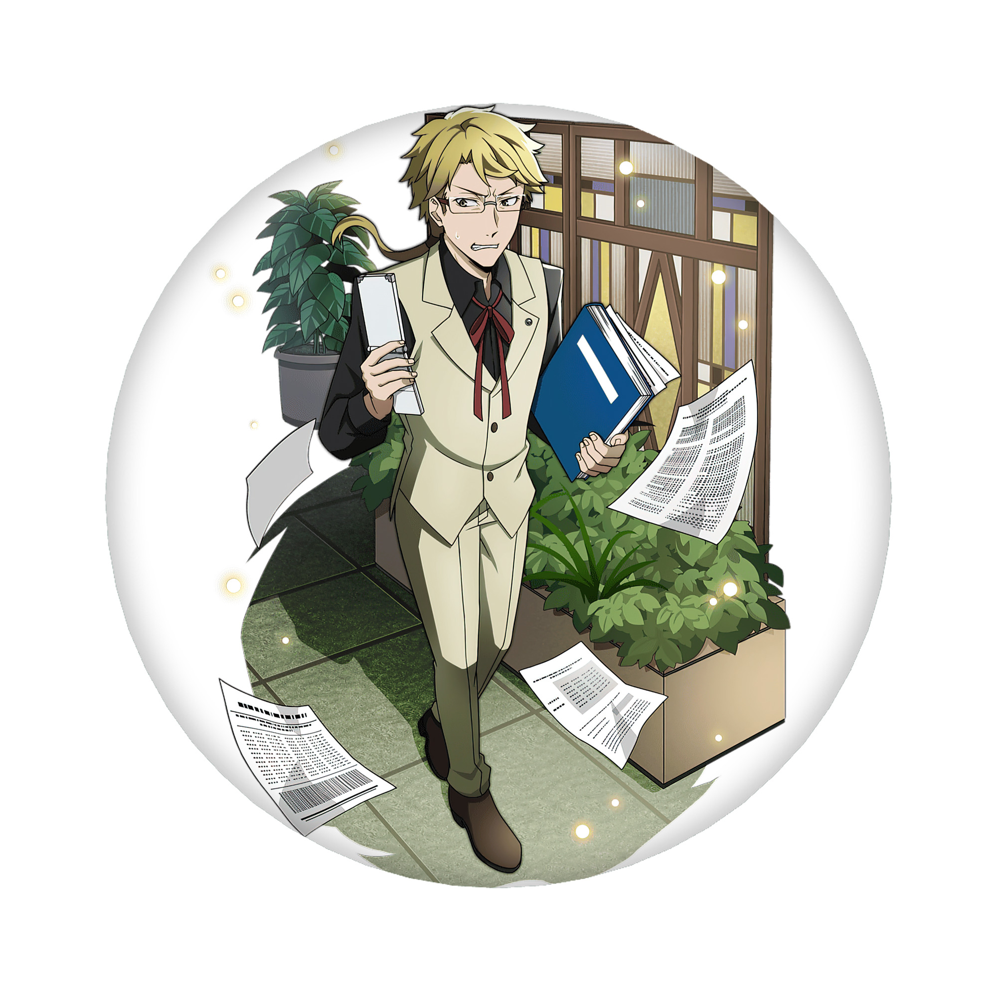 （画像用） 文豪ストレイドッグス Bungo Stray Dogs 6cm 缶バッジ 複数セット