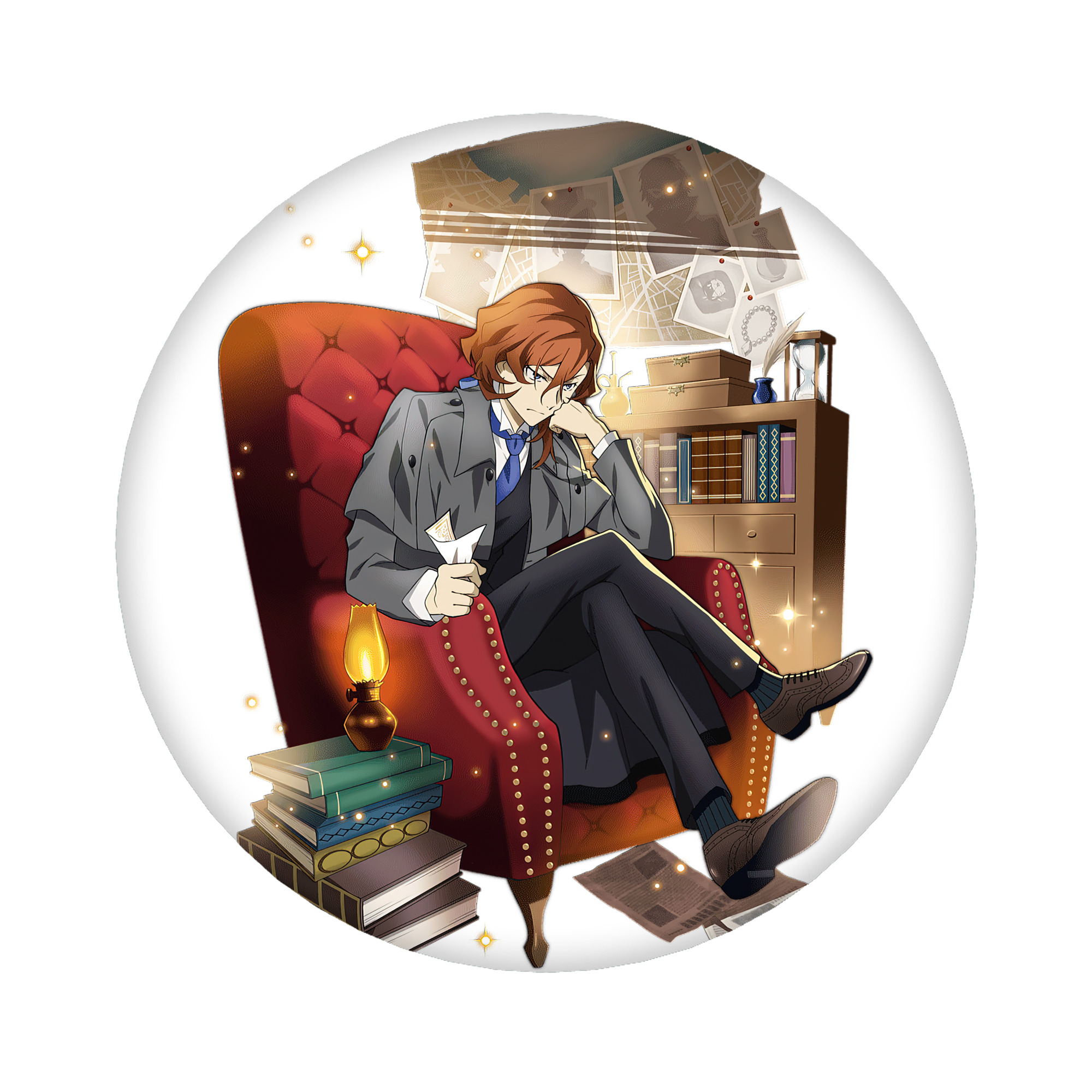 （画像用） 文豪ストレイドッグス Bungo Stray Dogs 6cm 缶バッジ 複数セット