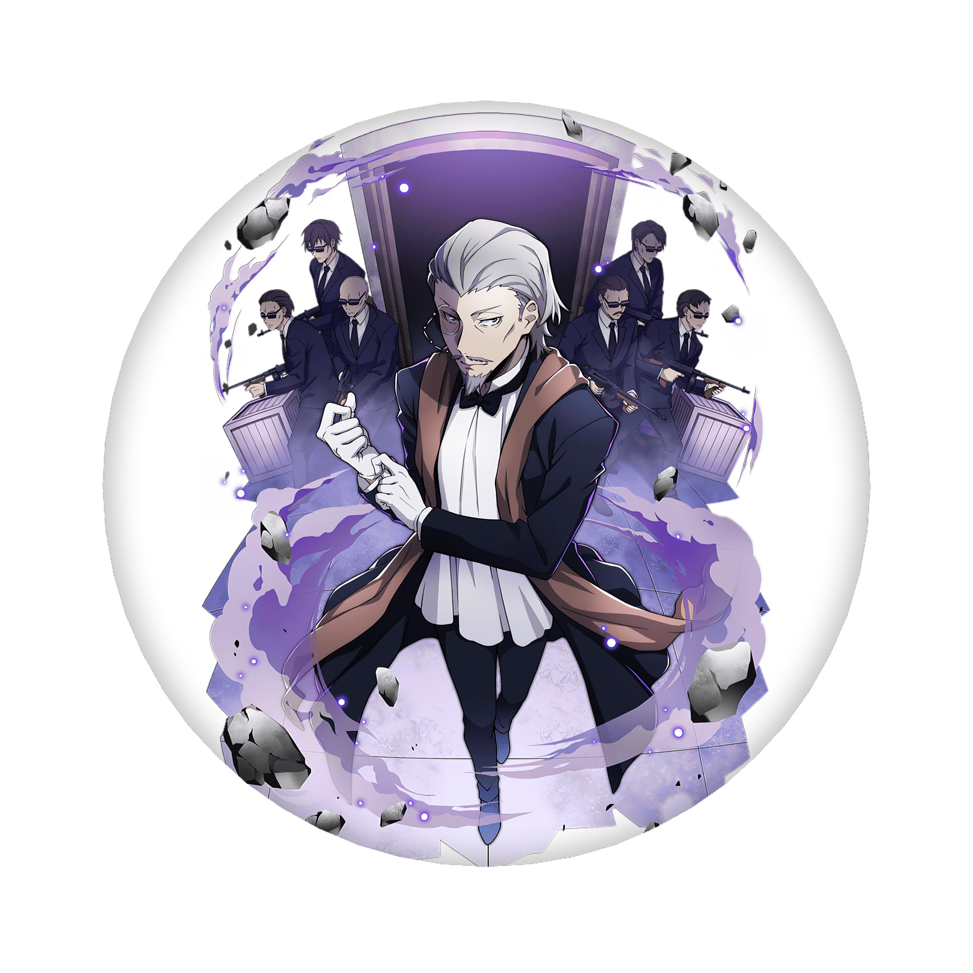 （画像用） 文豪ストレイドッグス Bungo Stray Dogs 6cm 缶バッジ 複数セット