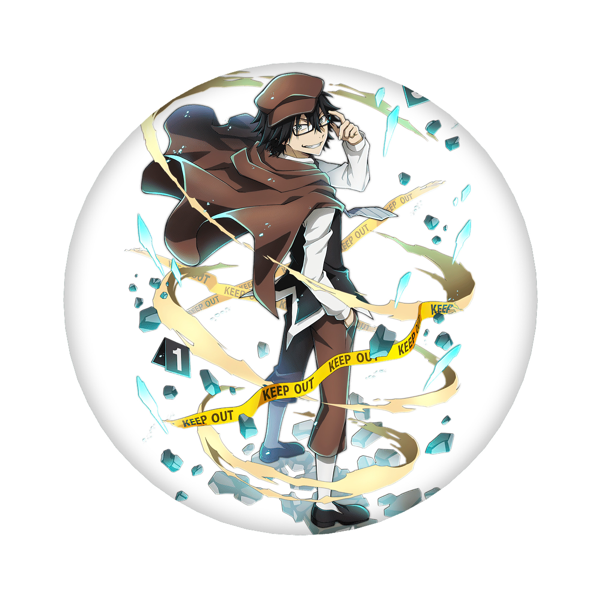 （画像用） 文豪ストレイドッグス Bungo Stray Dogs 6cm 缶バッジ 複数セット
