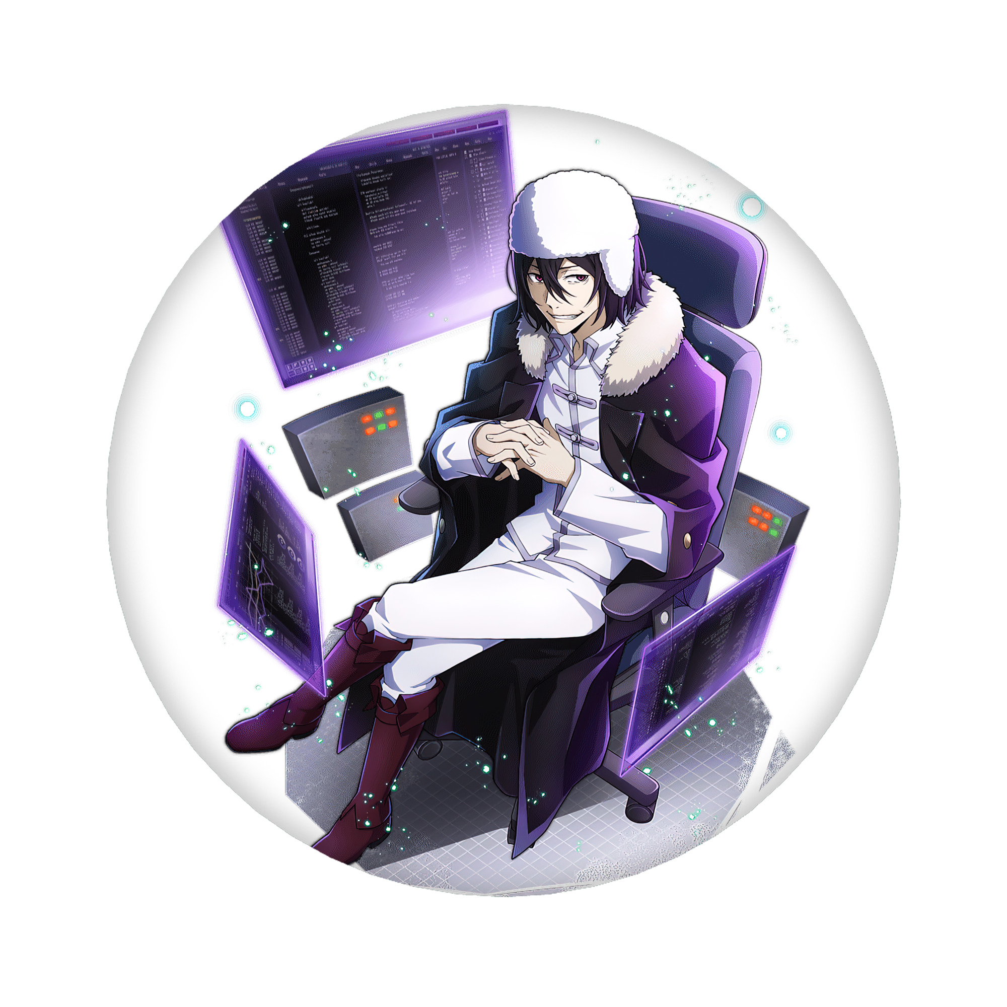 （画像用） 文豪ストレイドッグス Bungo Stray Dogs 6cm 缶バッジ 複数セット