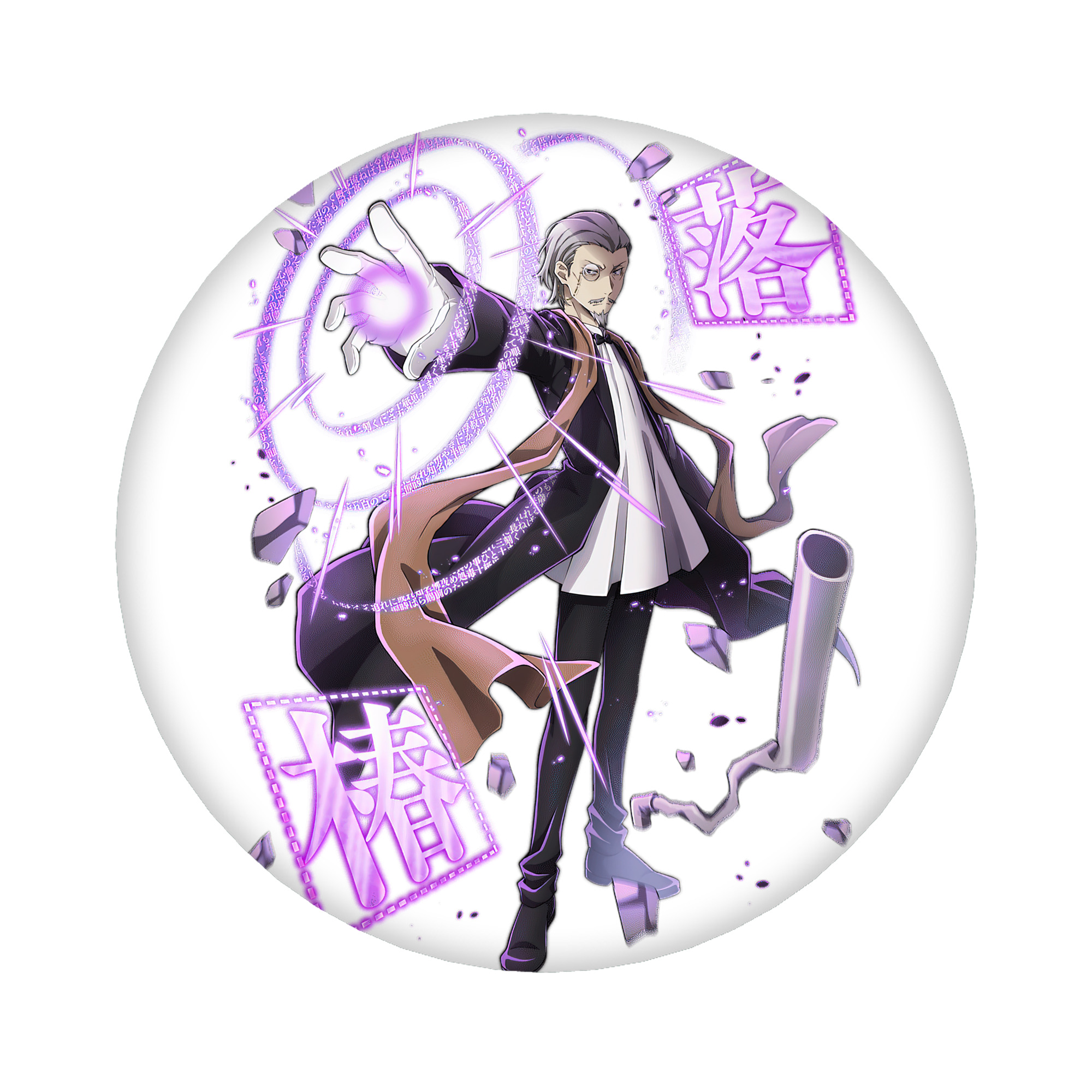 （画像用） 文豪ストレイドッグス Bungo Stray Dogs 6cm 缶バッジ 複数セット