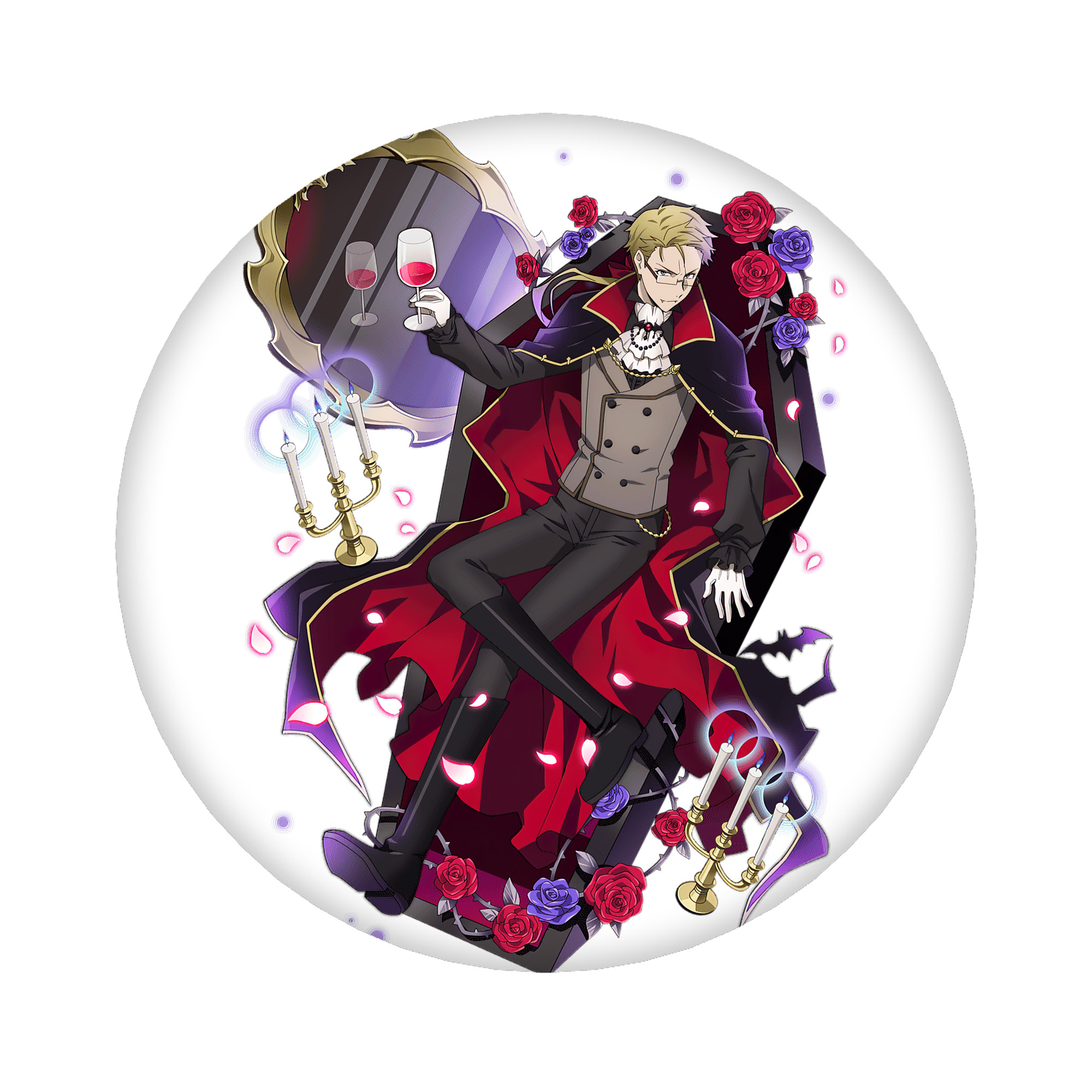 （画像用） 文豪ストレイドッグス Bungo Stray Dogs 6cm 缶バッジ 複数セット