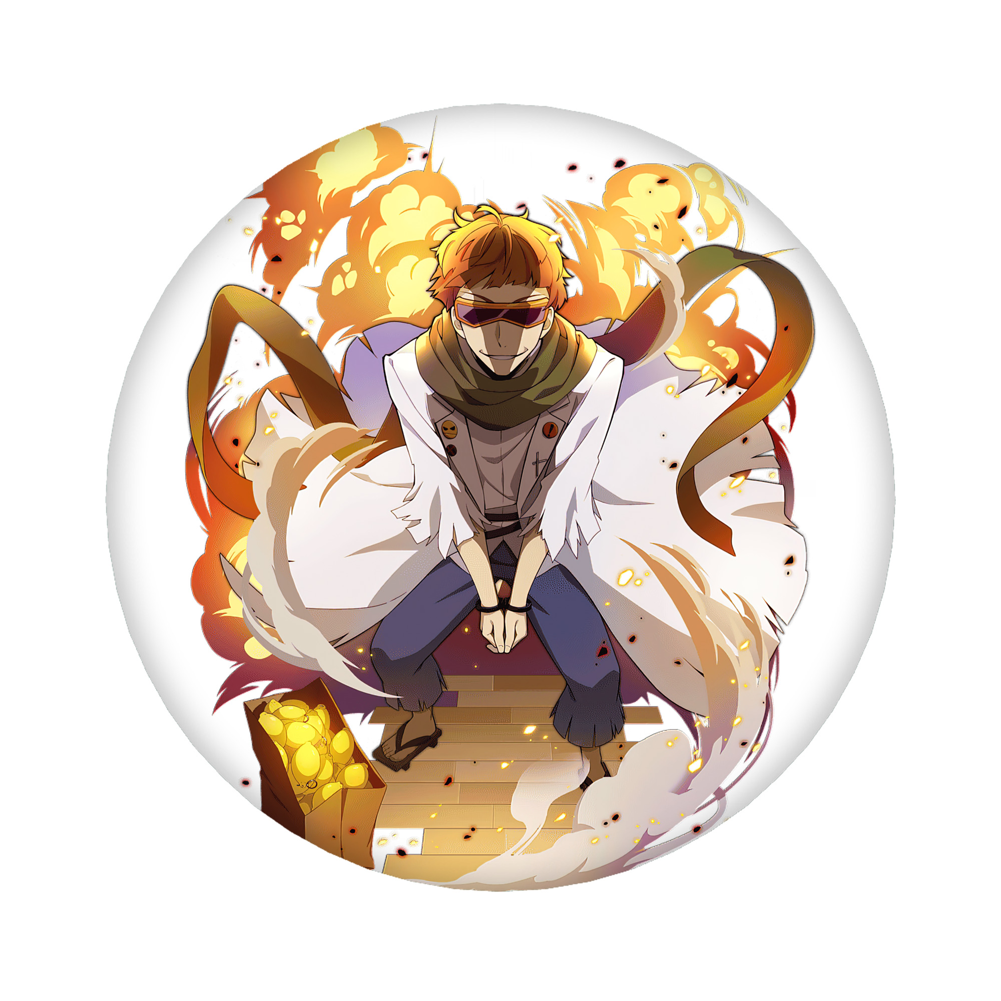 （画像用） 文豪ストレイドッグス Bungo Stray Dogs 6cm 缶バッジ 複数セット