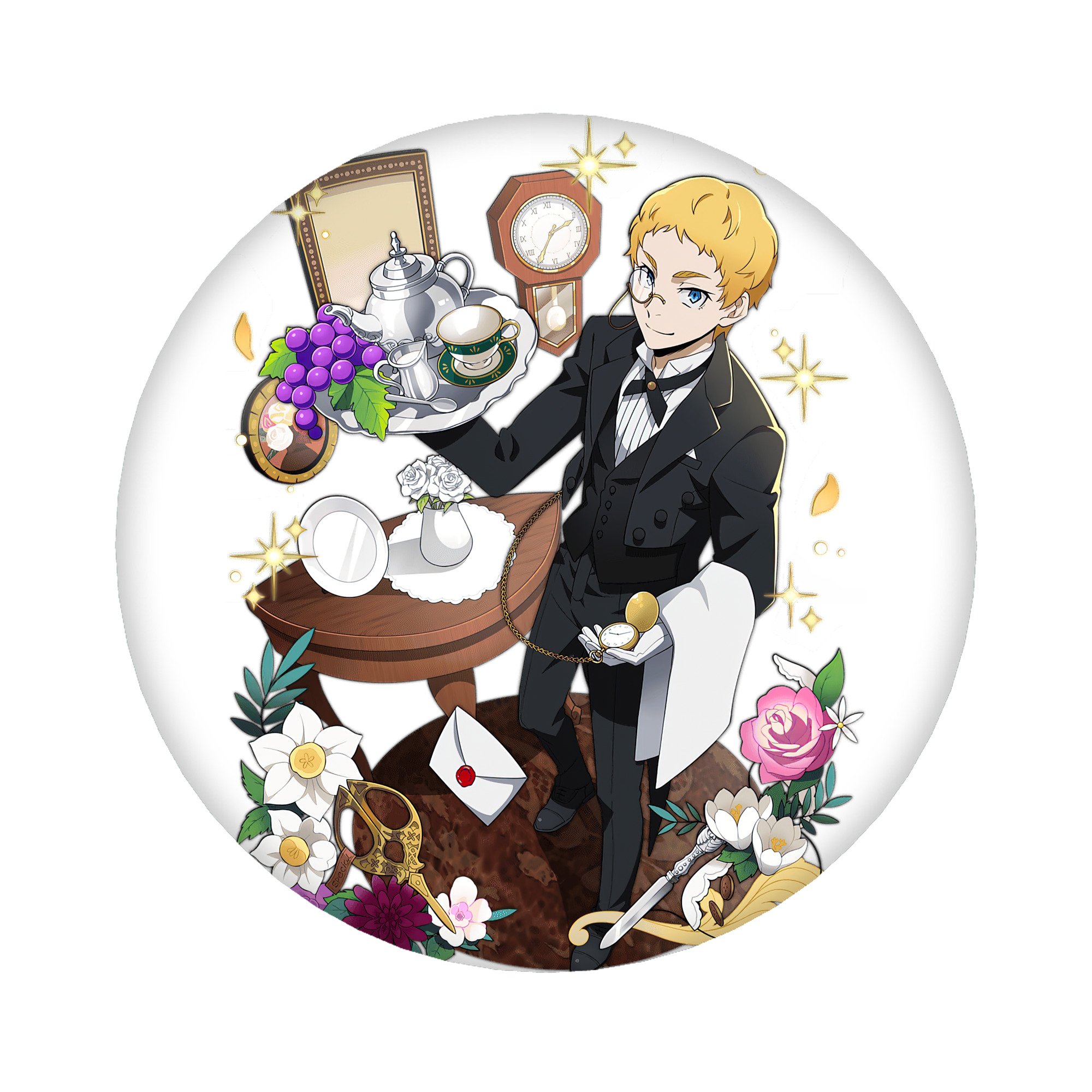 （画像用） 文豪ストレイドッグス Bungo Stray Dogs 6cm 缶バッジ 複数セット