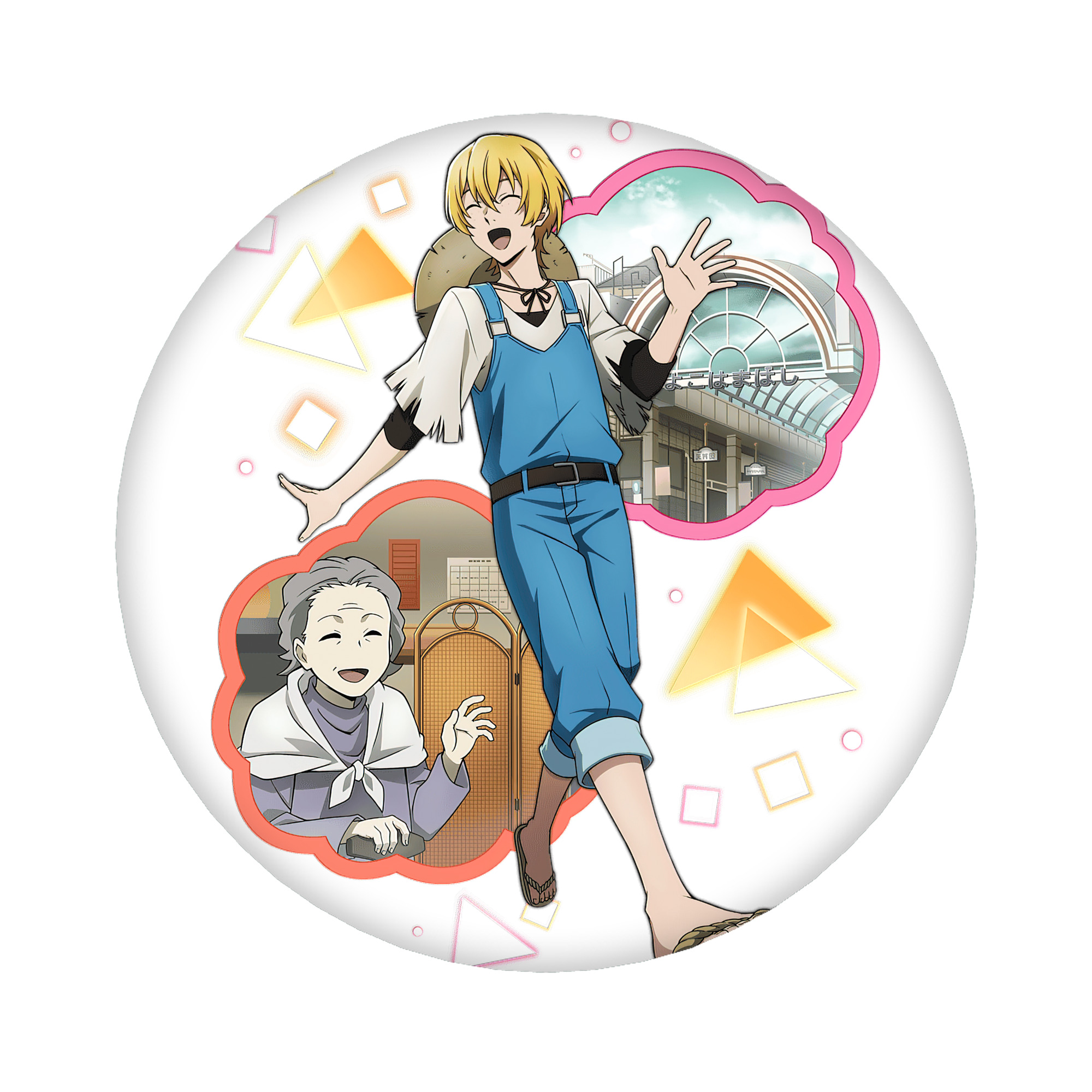 （画像用） 文豪ストレイドッグス Bungo Stray Dogs 6cm 缶バッジ 複数セット