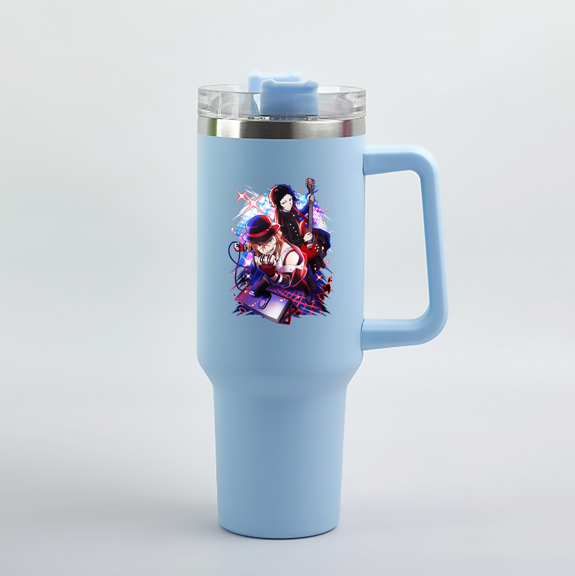（画像用） 文豪ストレイドッグス Bungo Stray Dogs 1200mL車用タンブラー（カラープリント）