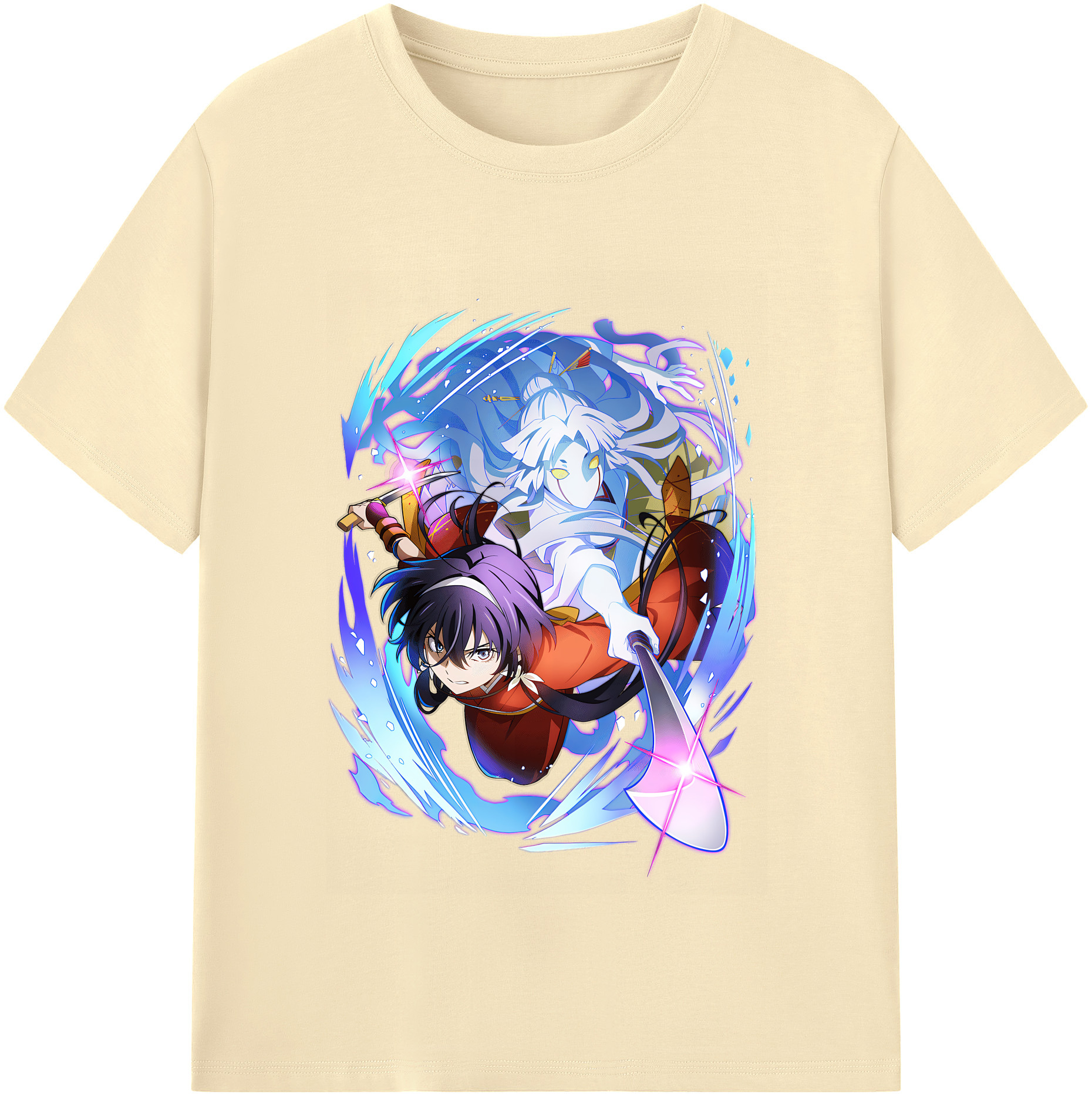 （画像用） 文豪ストレイドッグス Bungo Stray Dogs 綿100％半袖Tシャツ（フロントプリント）