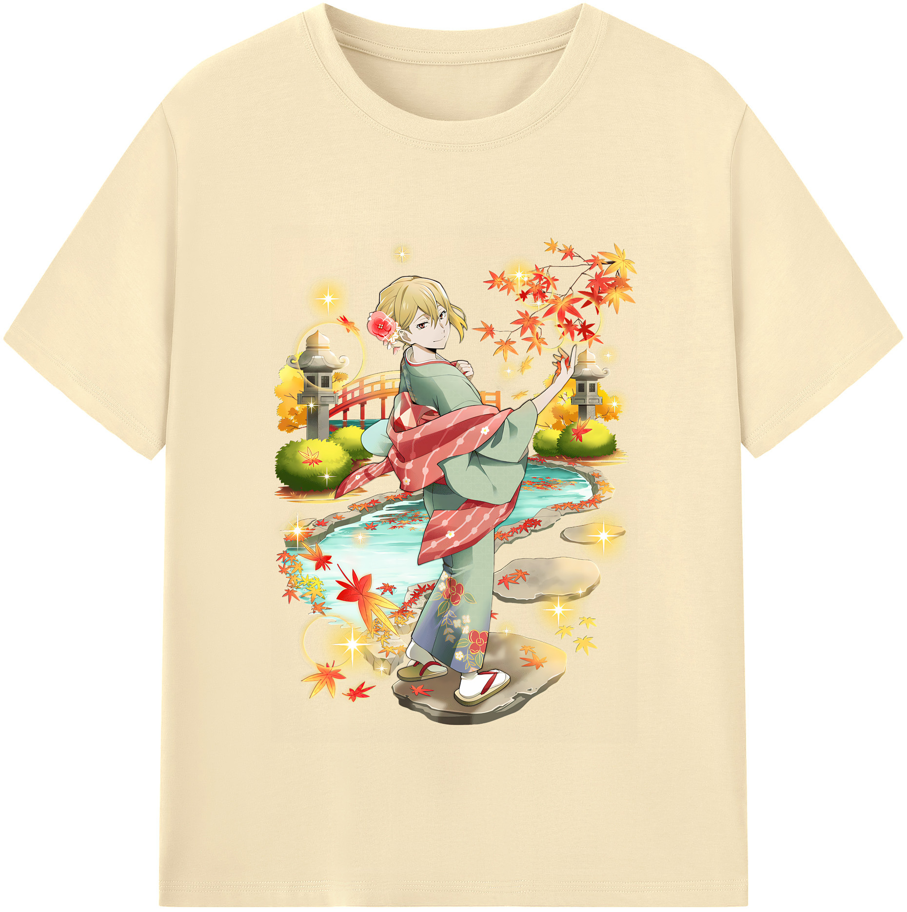 （画像用） 文豪ストレイドッグス Bungo Stray Dogs 綿100％半袖Tシャツ（フロントプリント）