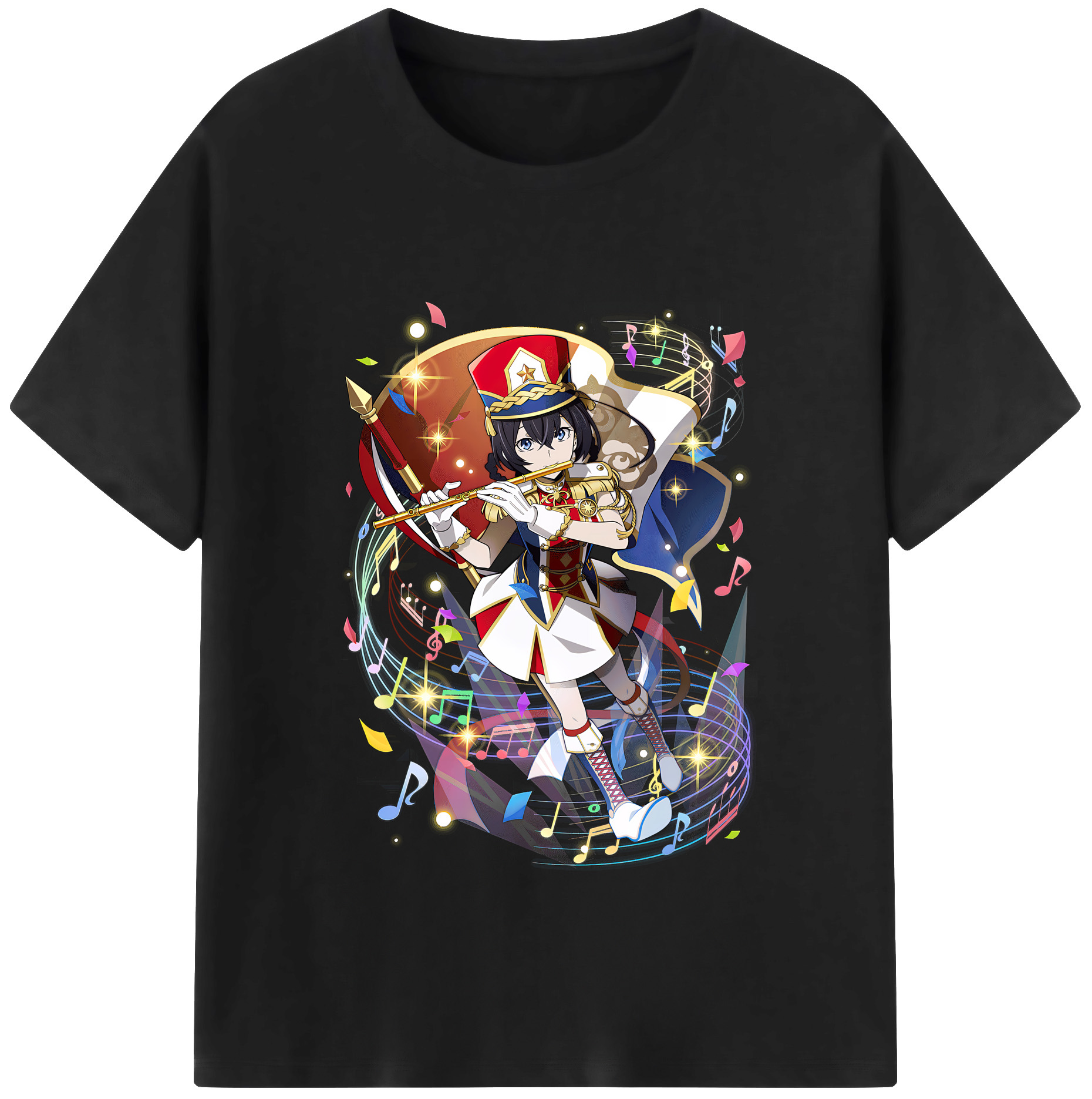 （画像用） 文豪ストレイドッグス Bungo Stray Dogs 綿100％半袖Tシャツ（フロントプリント）