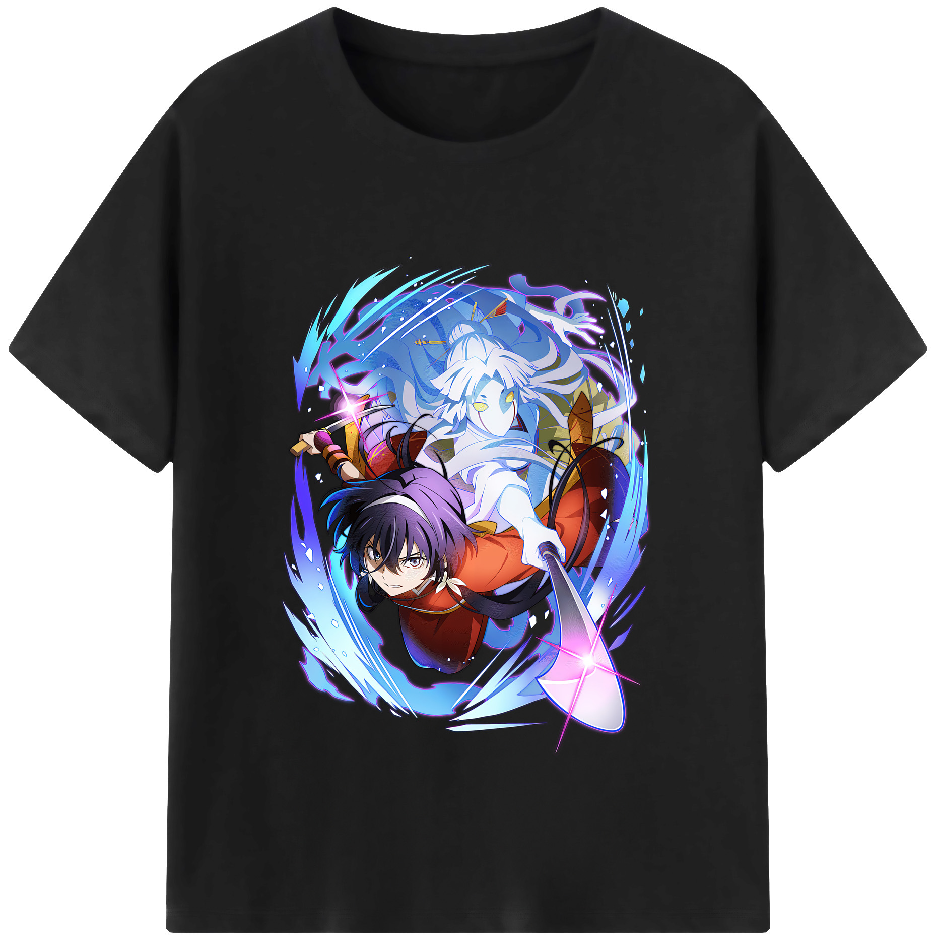（画像用） 文豪ストレイドッグス Bungo Stray Dogs 綿100％半袖Tシャツ（フロントプリント）
