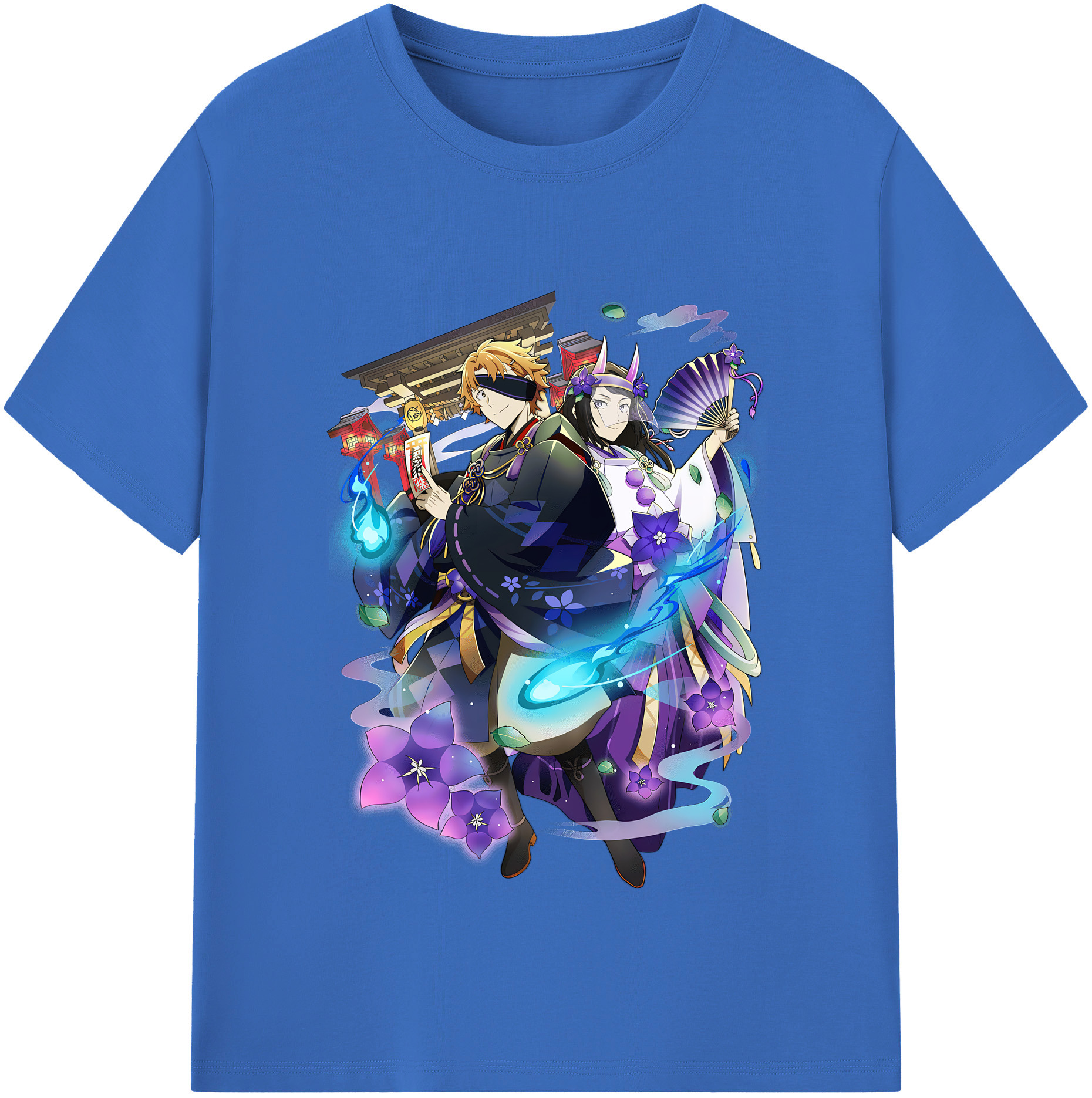 （画像用） 文豪ストレイドッグス Bungo Stray Dogs 綿100％半袖Tシャツ（フロントプリント）