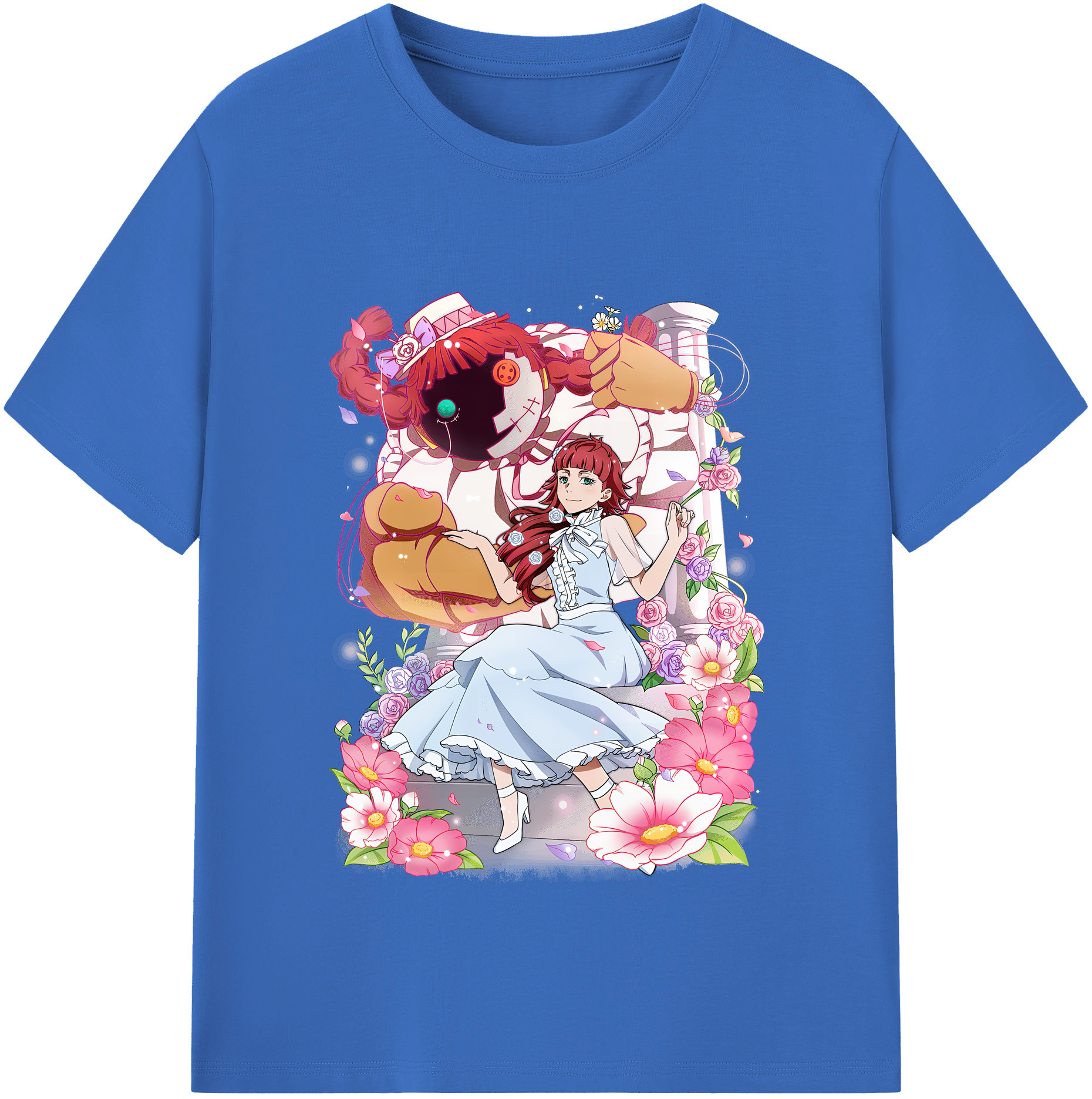 （画像用） 文豪ストレイドッグス Bungo Stray Dogs 綿100％半袖Tシャツ（フロントプリント）